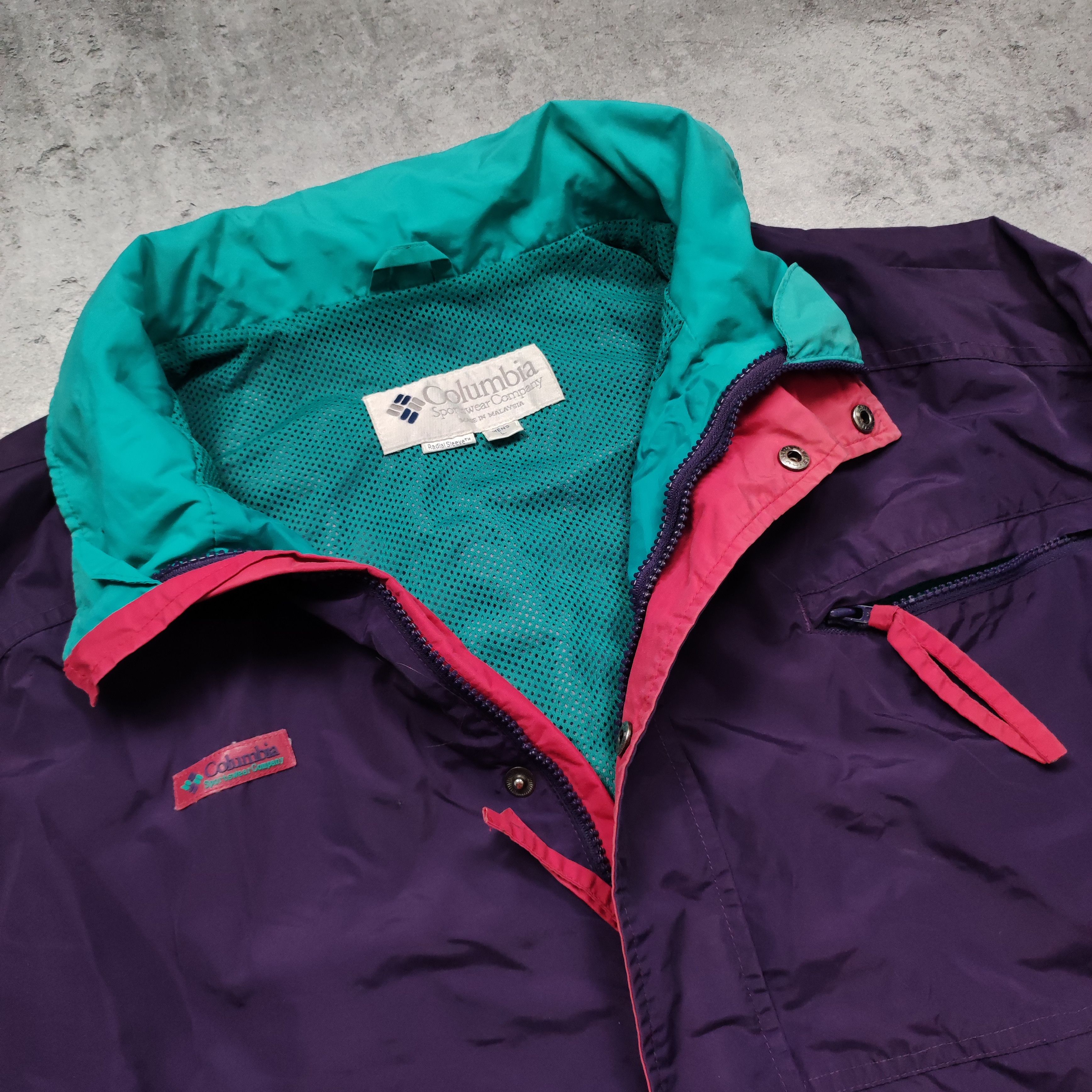 Columbia Vintage 80s OG Columbia GorpCore Archive Light Jacket Size US L / EU 52-54 / 3 - 6 Thumbnail