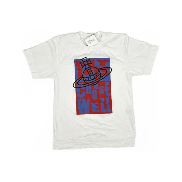 Vivienne Westwood Vivienne Westwood Cotton Graphic T-Shirt for Women Size M / US 6-8 / IT 42-44 - 8 Thumbnail
