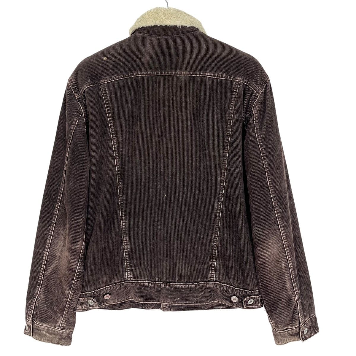 Edwin Edwin Corduroy Sherpa Jacket Wrange Coat Size US M / EU 48-50 / 2 - 10 Thumbnail