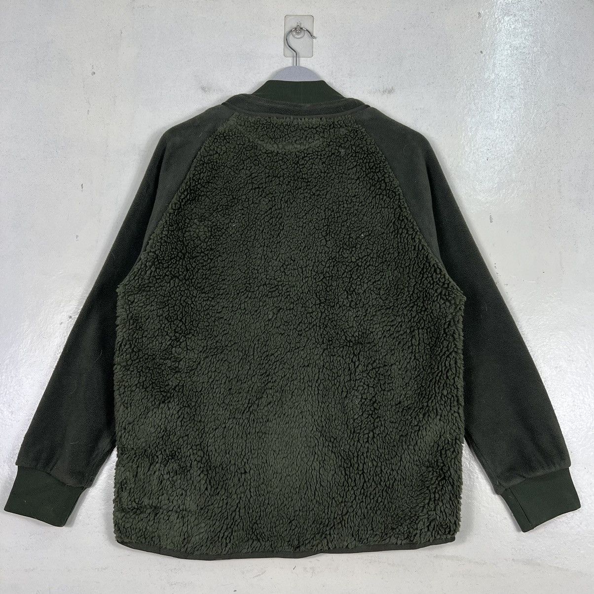 White Mountaineering 🔥 WHITE MOUNTAINEERING FLEECE BOMBER JACKET Size US S / EU 44-46 / 1 - 8 Thumbnail