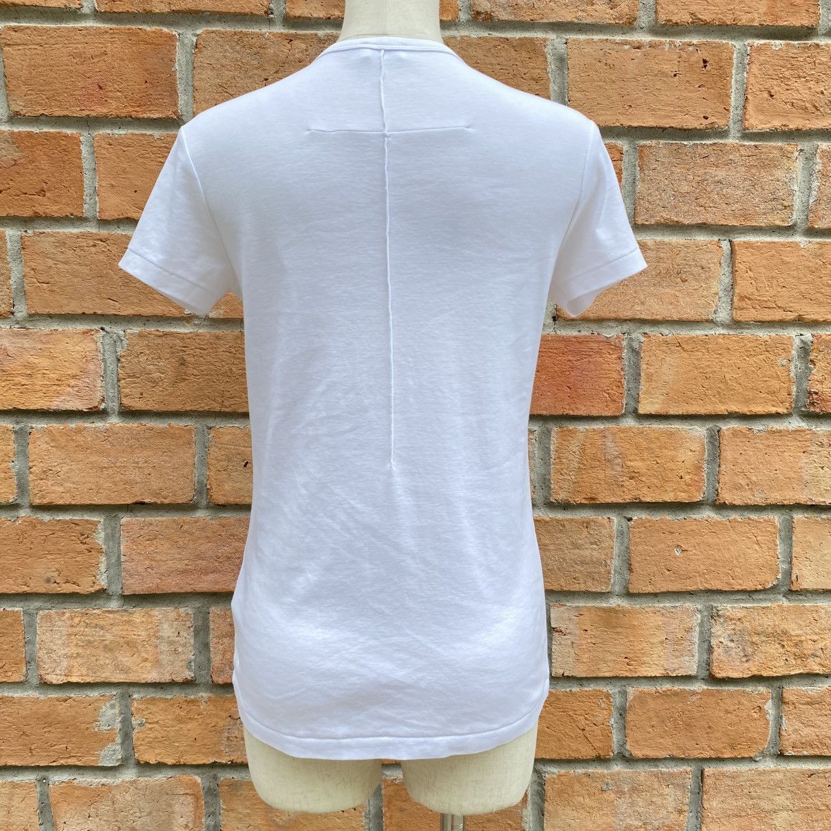 Jil Sander Jil Sander White Crew Neck Tee Size M / US 6-8 / IT 42-44 - 2 Thumbnail