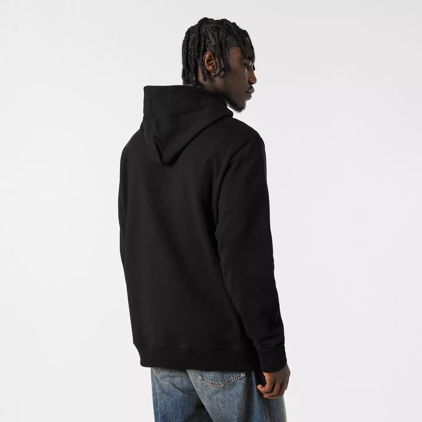 Balmain o1g2r1mq0426 Pull Over Hoodie in Black Size US L / EU 52-54 / 3 - 4 Thumbnail