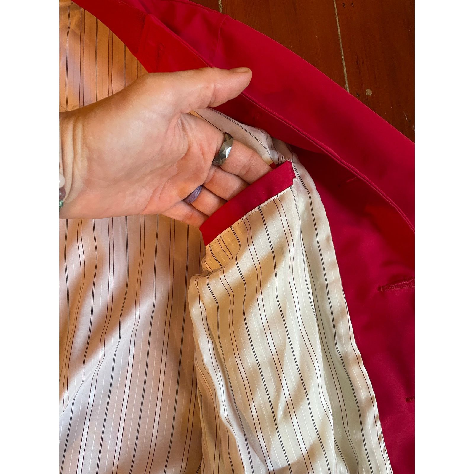 Maus & Hoffman Maus & Hoffman Red Varsity Jacket Men M Made in USA Classic Size US M / EU 48-50 / 2 - 10 Thumbnail