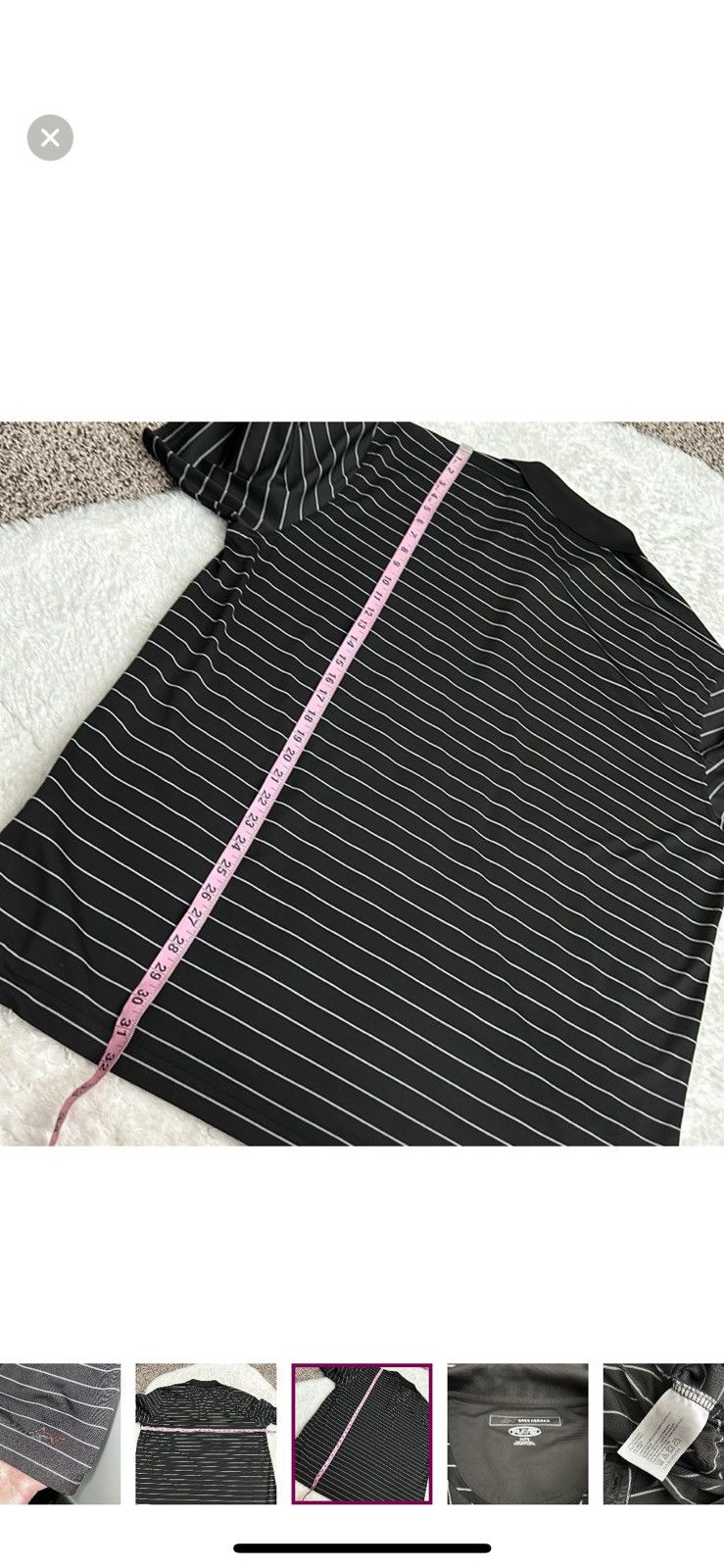 Greg Norman Greg Norman XL striped polo shirt Size US XL / EU 56 / 4 - 5 Thumbnail