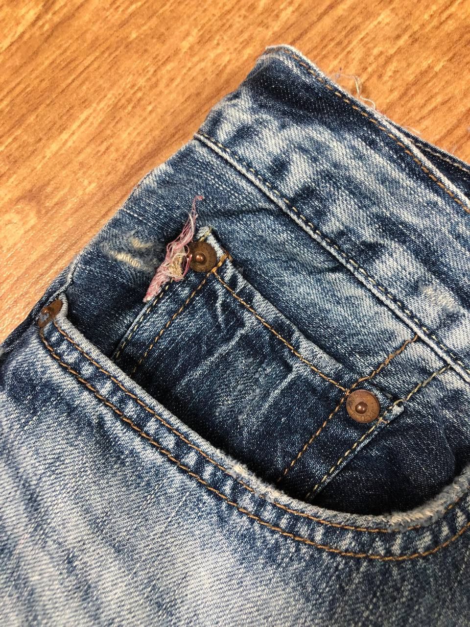 Polo Ralph Lauren mens jeans Polo Ralph Lauren Vintage Crazy Y2K denim Size US 29 - 8 Thumbnail