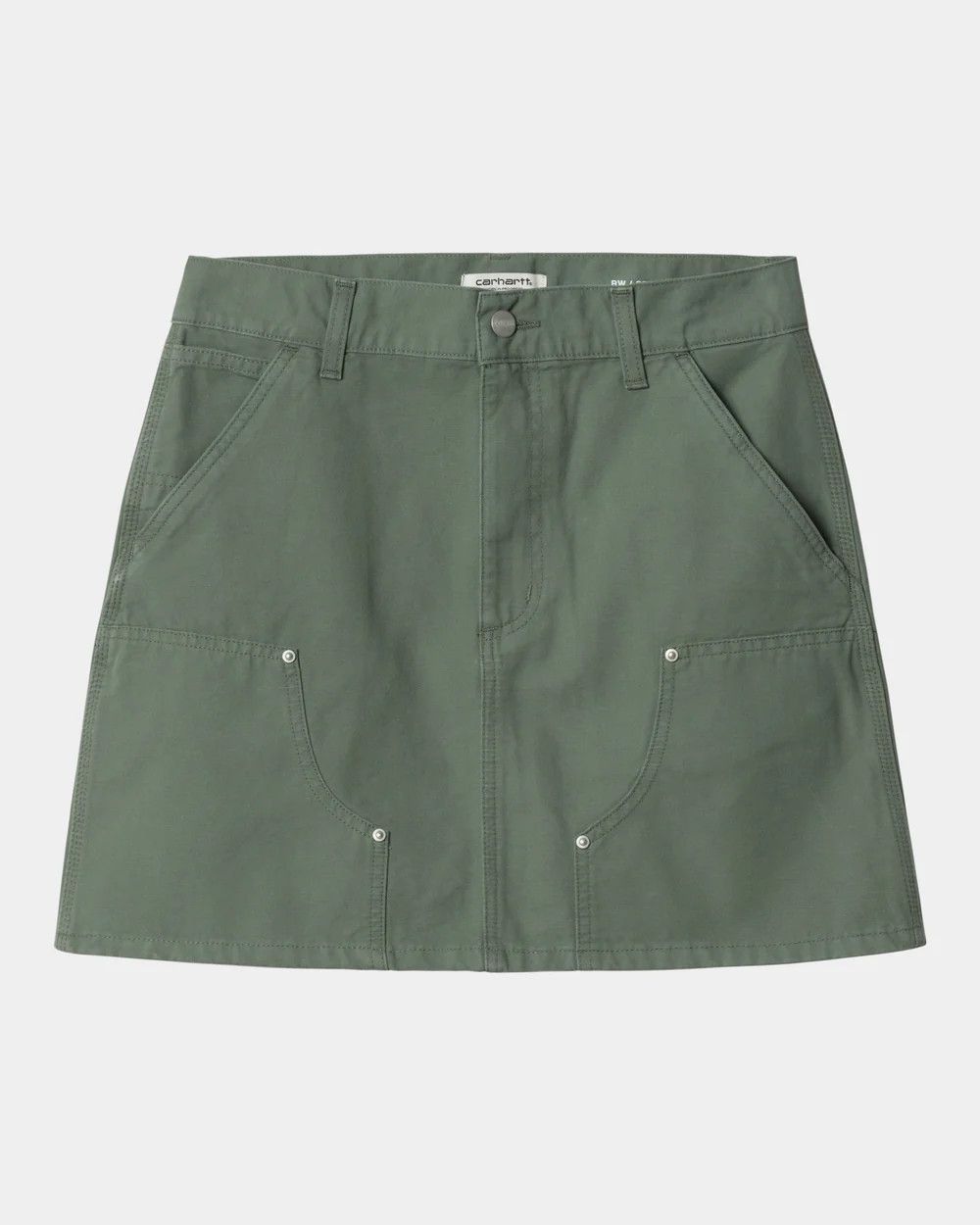 Carhartt Wip Maeve Double Knee Skirt in Park (stone washed) Size 29" - 1 Thumbnail