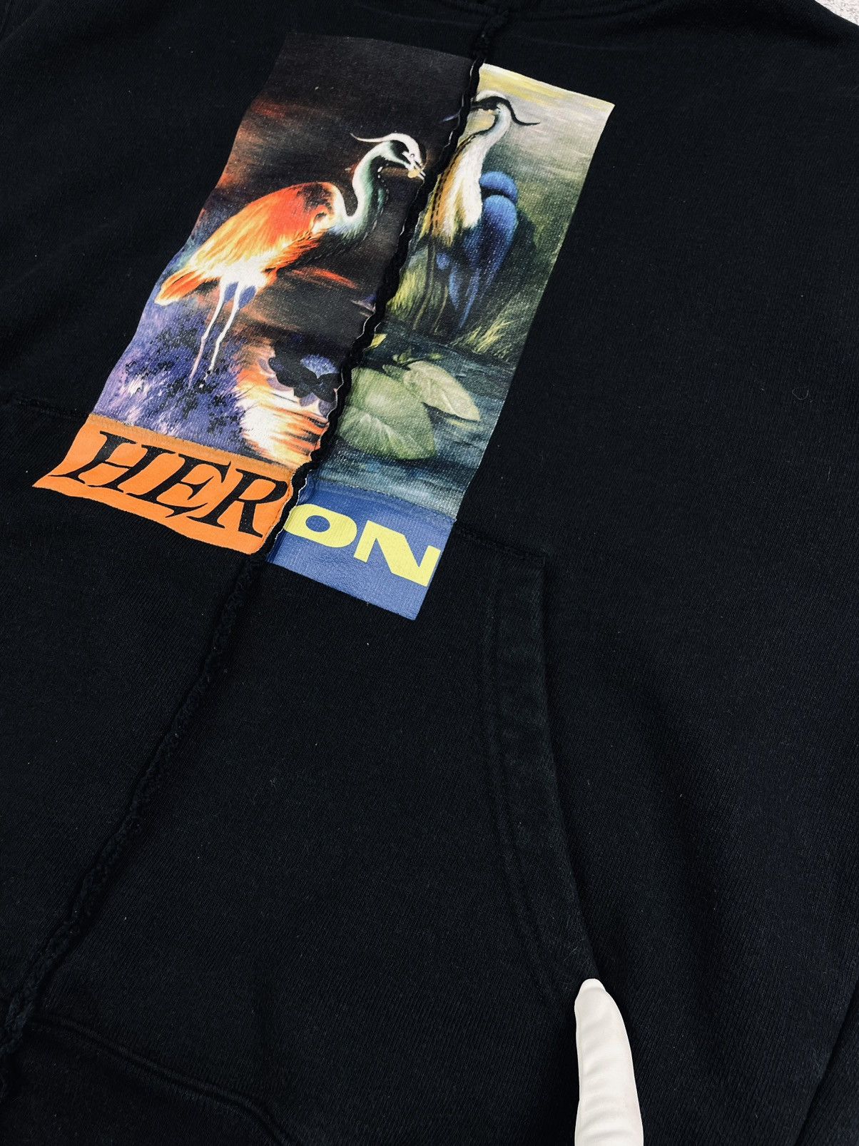 Heron Preston Rare! HERON PRESTON Split Herons Graphic Hoodie Black Size S Size US S / EU 44-46 / 1 - 9 Thumbnail