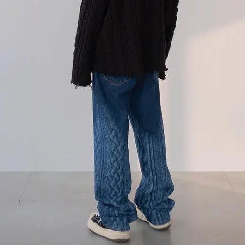 VIBE Embroidered Blue Denim Jeans Size US 28 / EU 44 - 2 Thumbnail