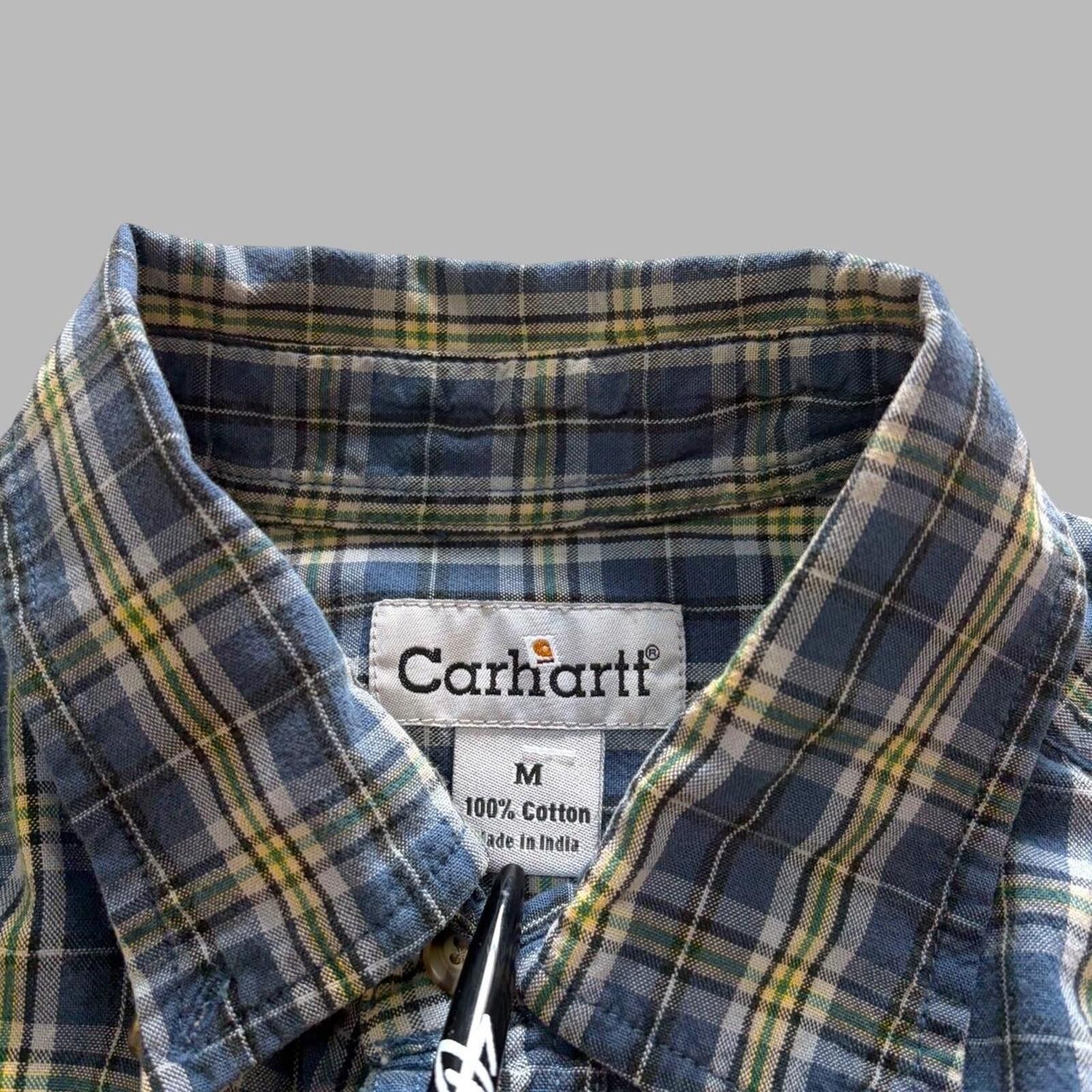 Carhartt Vintage Carhartt Plaid Button Up Size US M / EU 48-50 / 2 - 4 Thumbnail