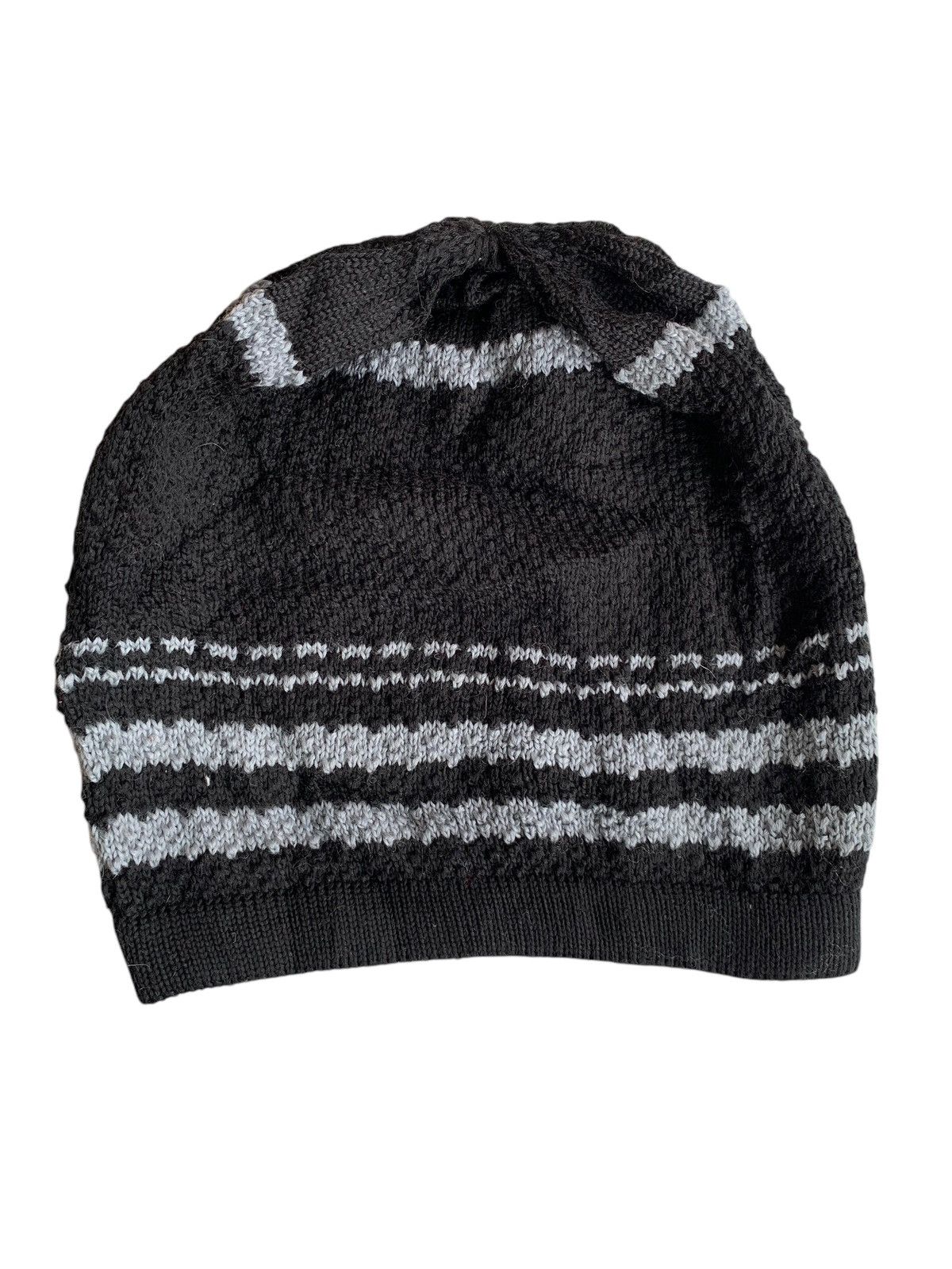 Japanese Brand × Kapital × Vintage Japanese Knitted Stripe Winter Sessions Long Beanie Hats Size ONE SIZE - 9 Thumbnail