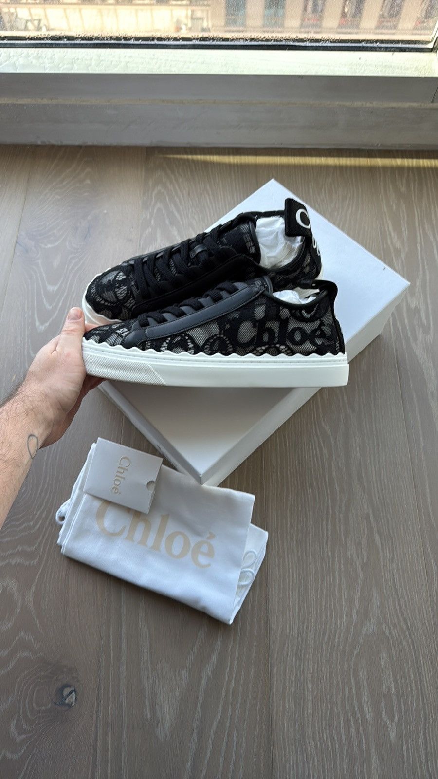 Chloe Chloe Lauren Sneakers size 41EU Size US 11 / IT 41 - 2 Thumbnail