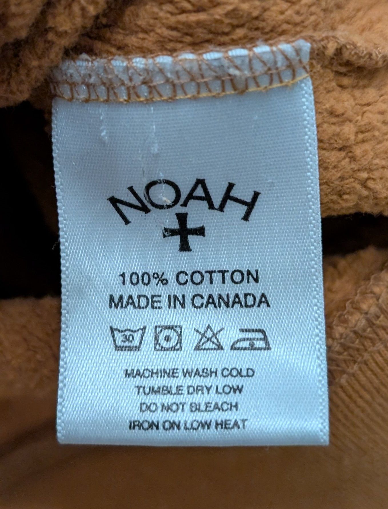 Noah Noah Full Zip Hoodie 100% Cotton Made in Canada Size US M / EU 48-50 / 2 - 4 Thumbnail