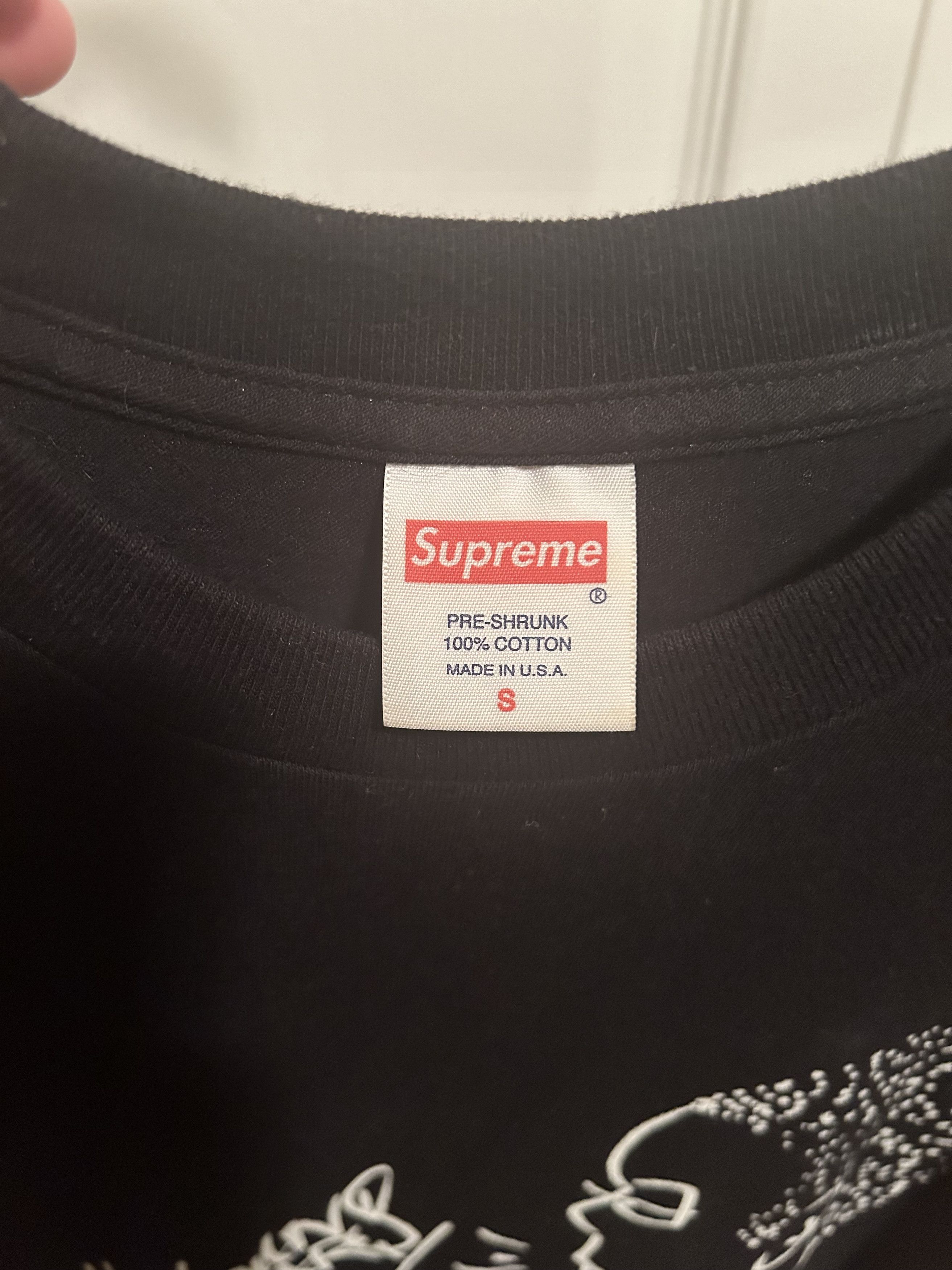 Supreme x KRS One By Any Means Necessary Tee Size S