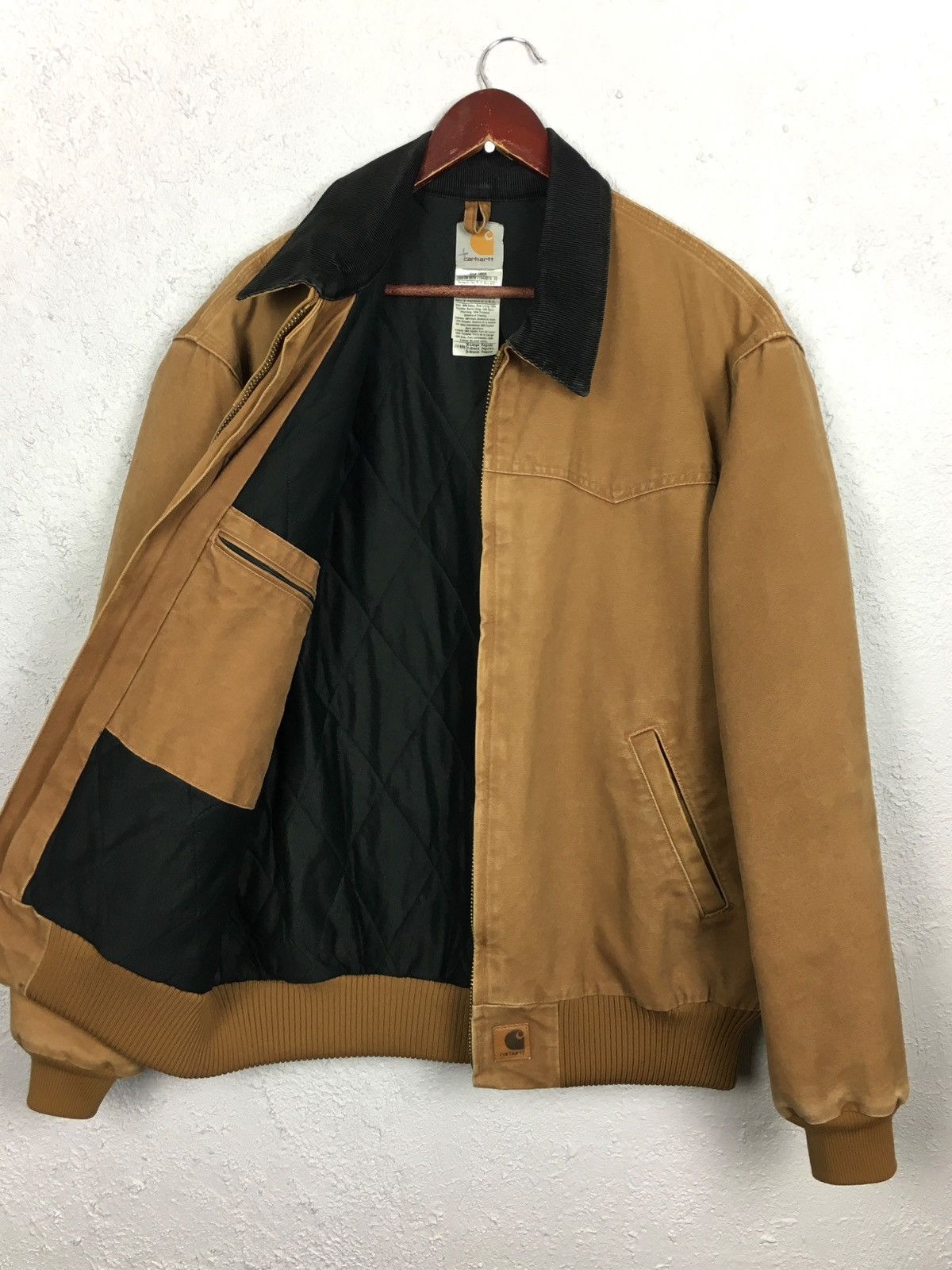 Carhartt × Vintage vintage jacket CARHARTT Santa Fe J14 BRN 2005 y2k skate Size US XL / EU 56 / 4 - 3 Thumbnail