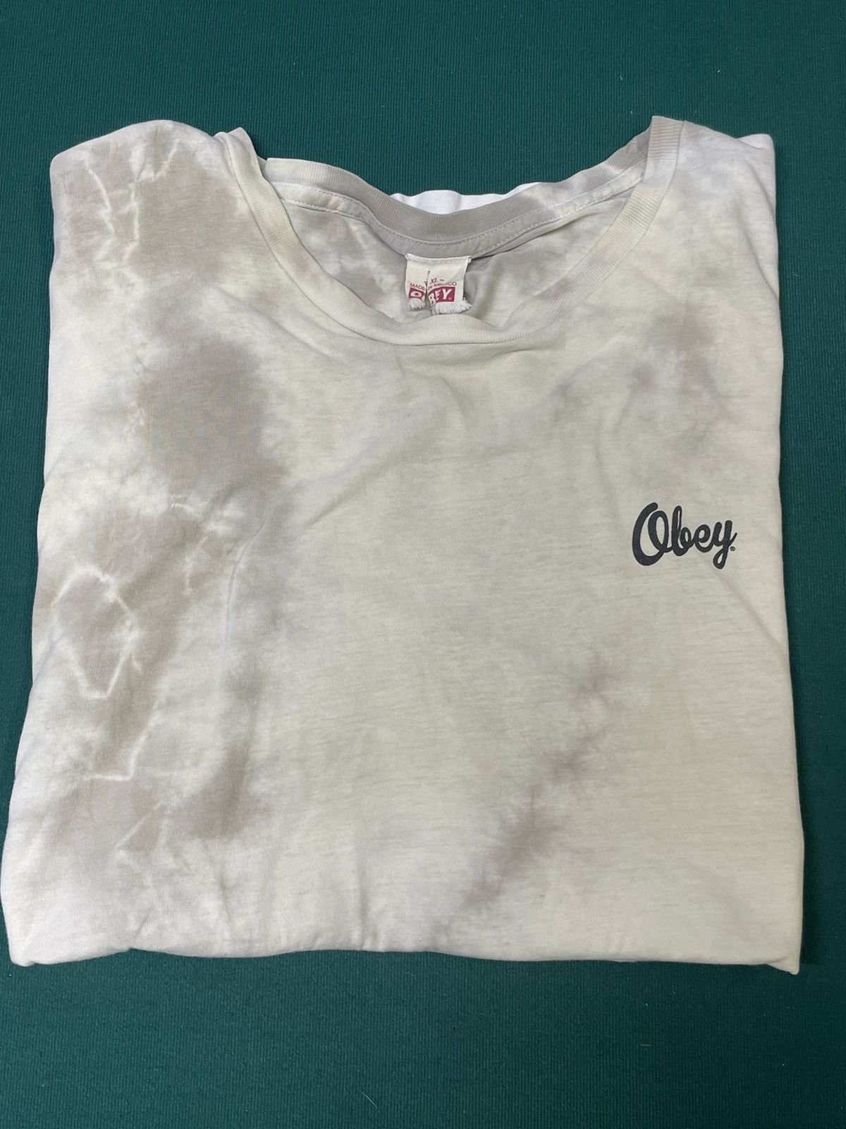 Obey Obey Tie-Dye Logo Tee – XL – Streetwear / Skate Size US XL / EU 56 / 4 - 1 Thumbnail