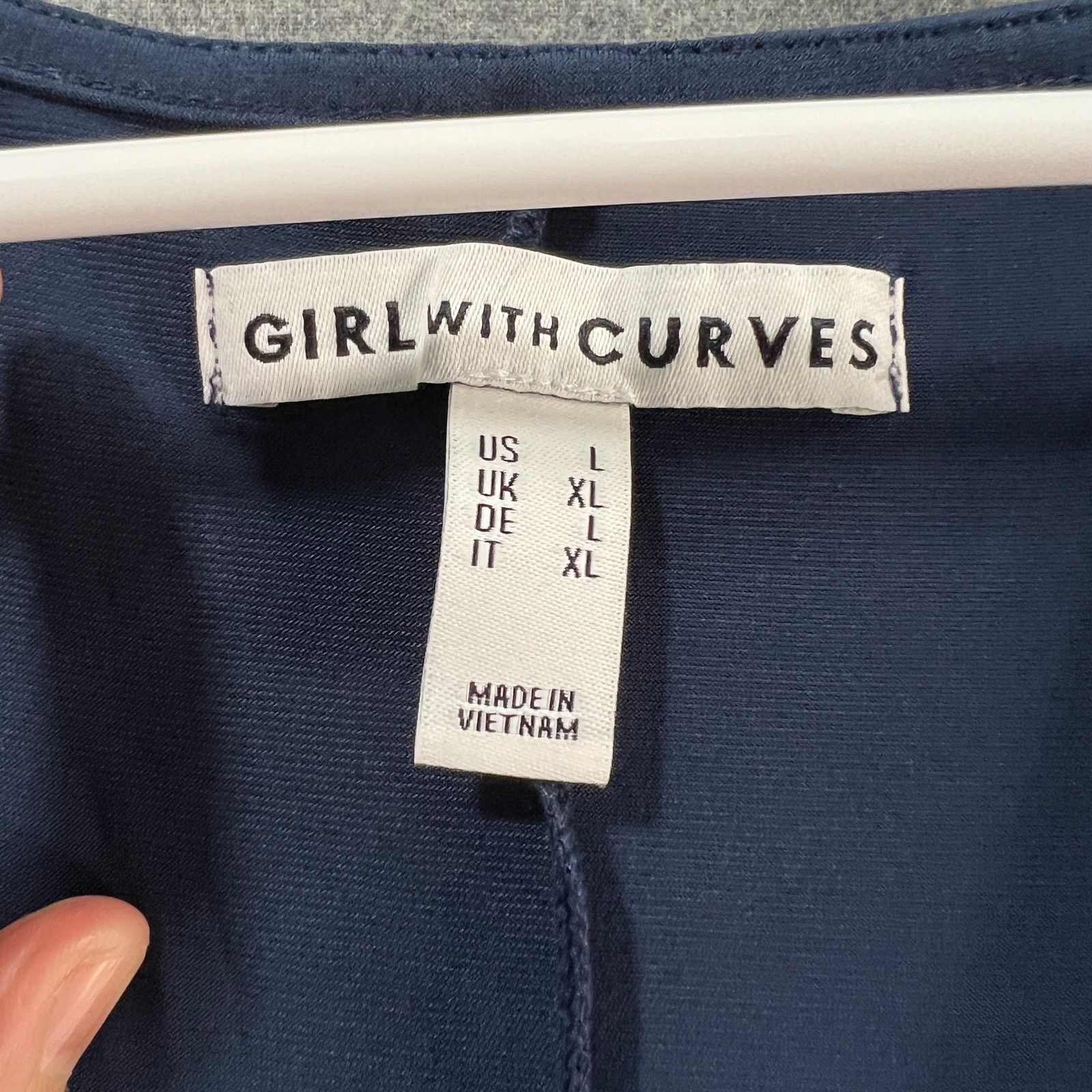 Other Girl With Curves Regular Knit Midi Dress with Flutter Size L / US 10 / IT 46 - 4 Thumbnail