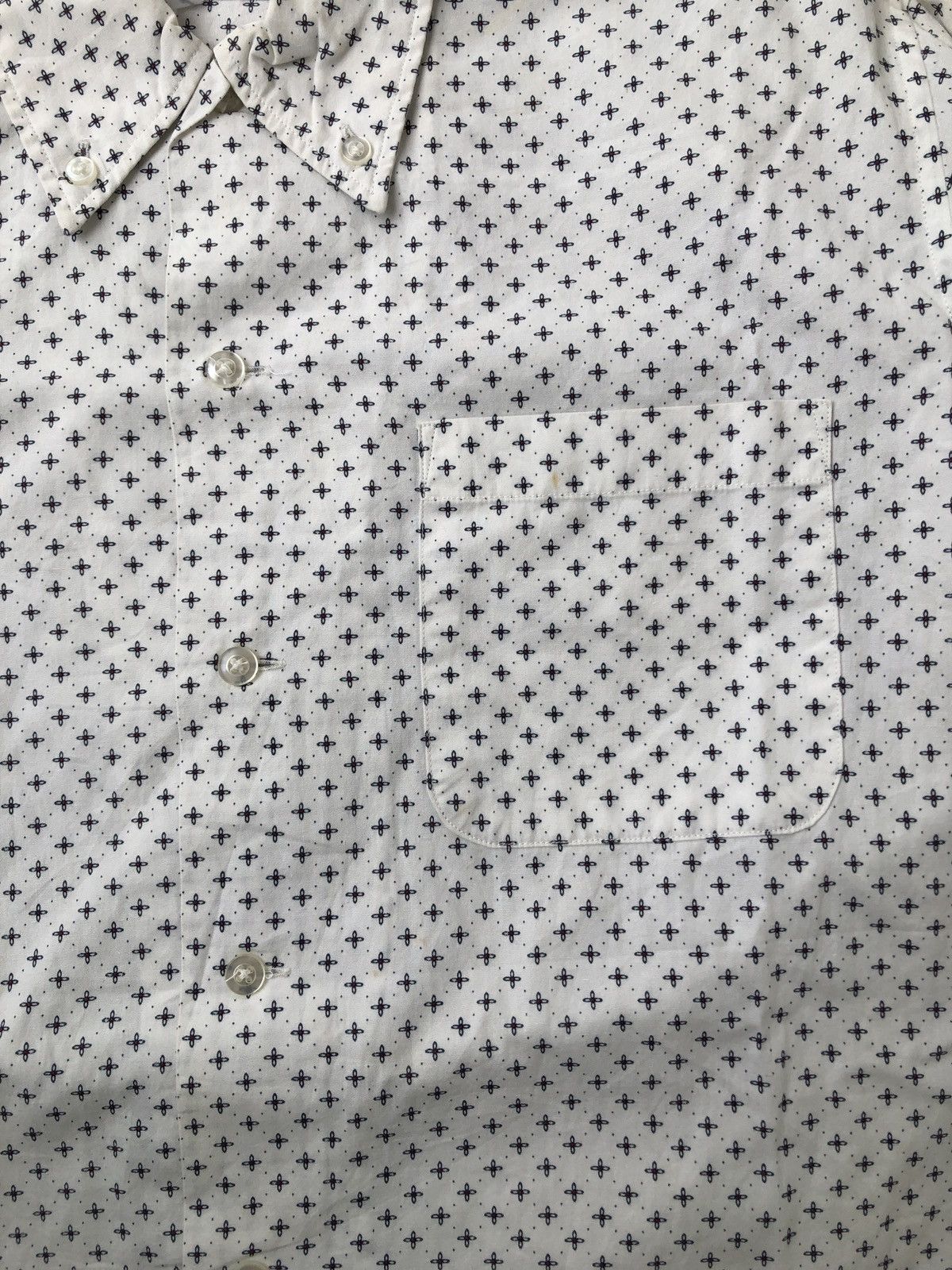 Beams Plus Beams Classic Shirt Pattern Printed Long Sleeve Button Up Size US S / EU 44-46 / 1 - 4 Thumbnail