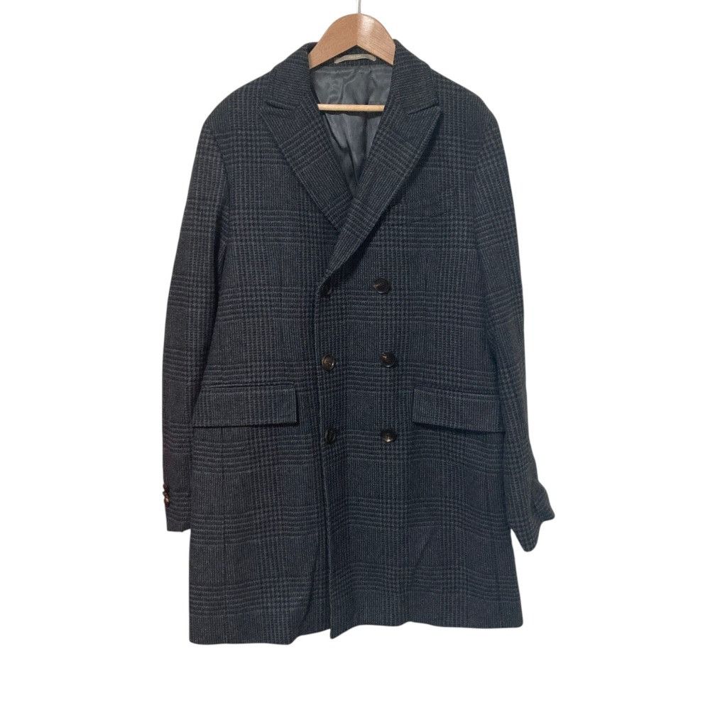 Other Other Paoloni Check Wool Coat Textile Outerwear DUTY FREE for USA Size ONE SIZE - 1 Thumbnail