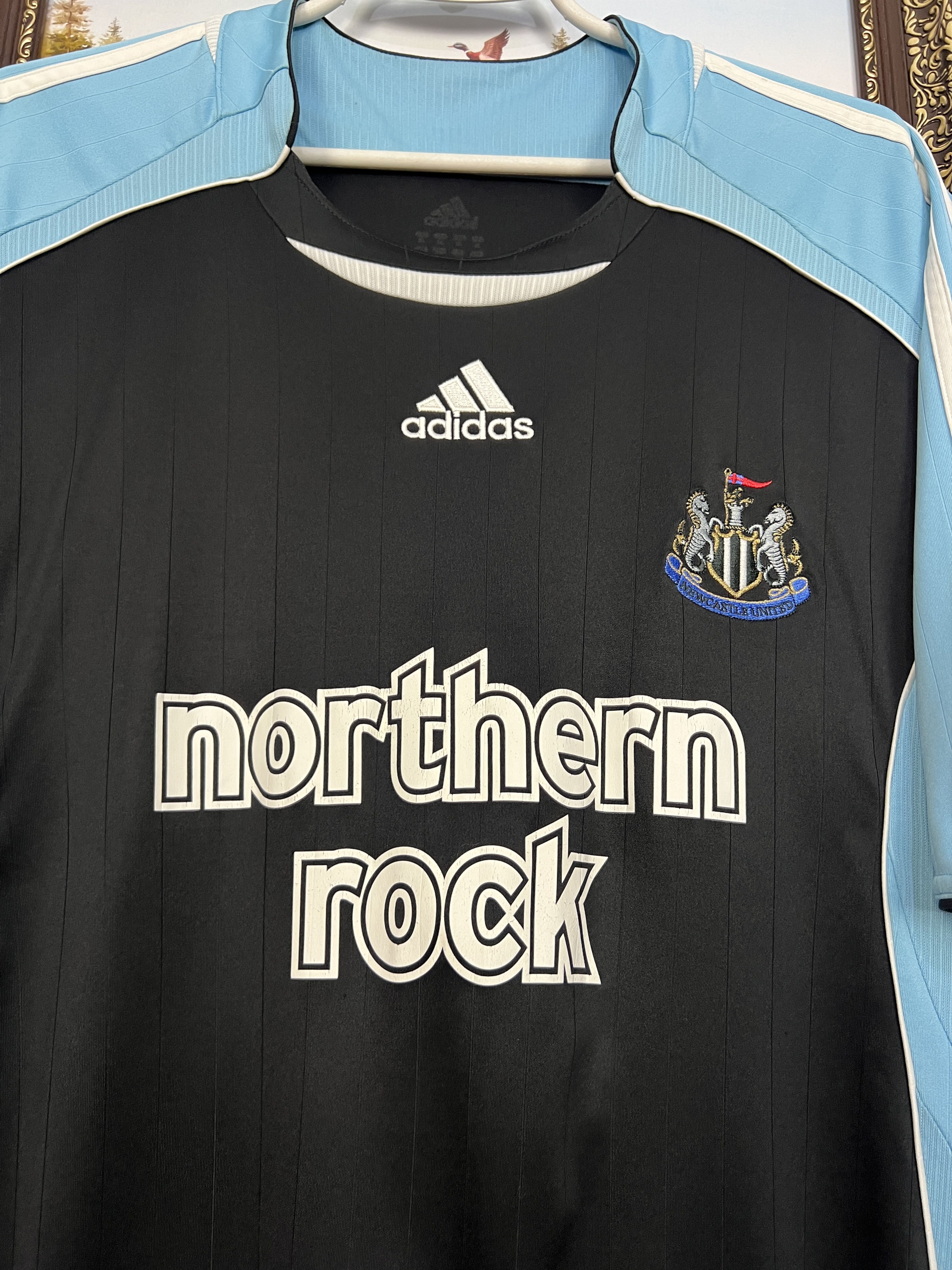 Adidas Newcastle Third football shirt 2006 Soccer Adidas Jersey Size US XXL / EU 58 / 5 - 3 Thumbnail