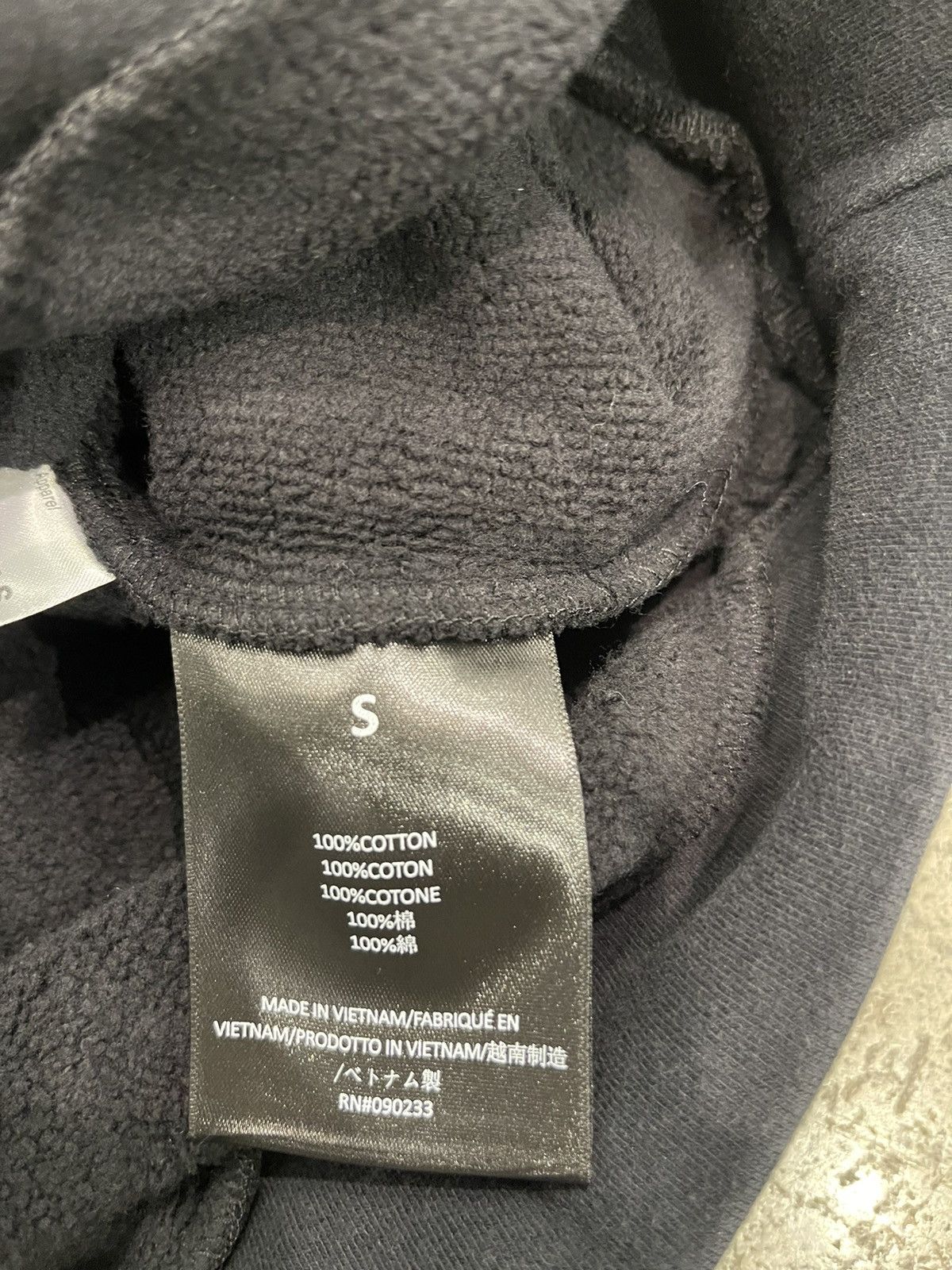 Essentials ESSENTIALS - Heavy Fleece Hoodie Black Size US S / EU 44-46 / 1 - 3 Thumbnail