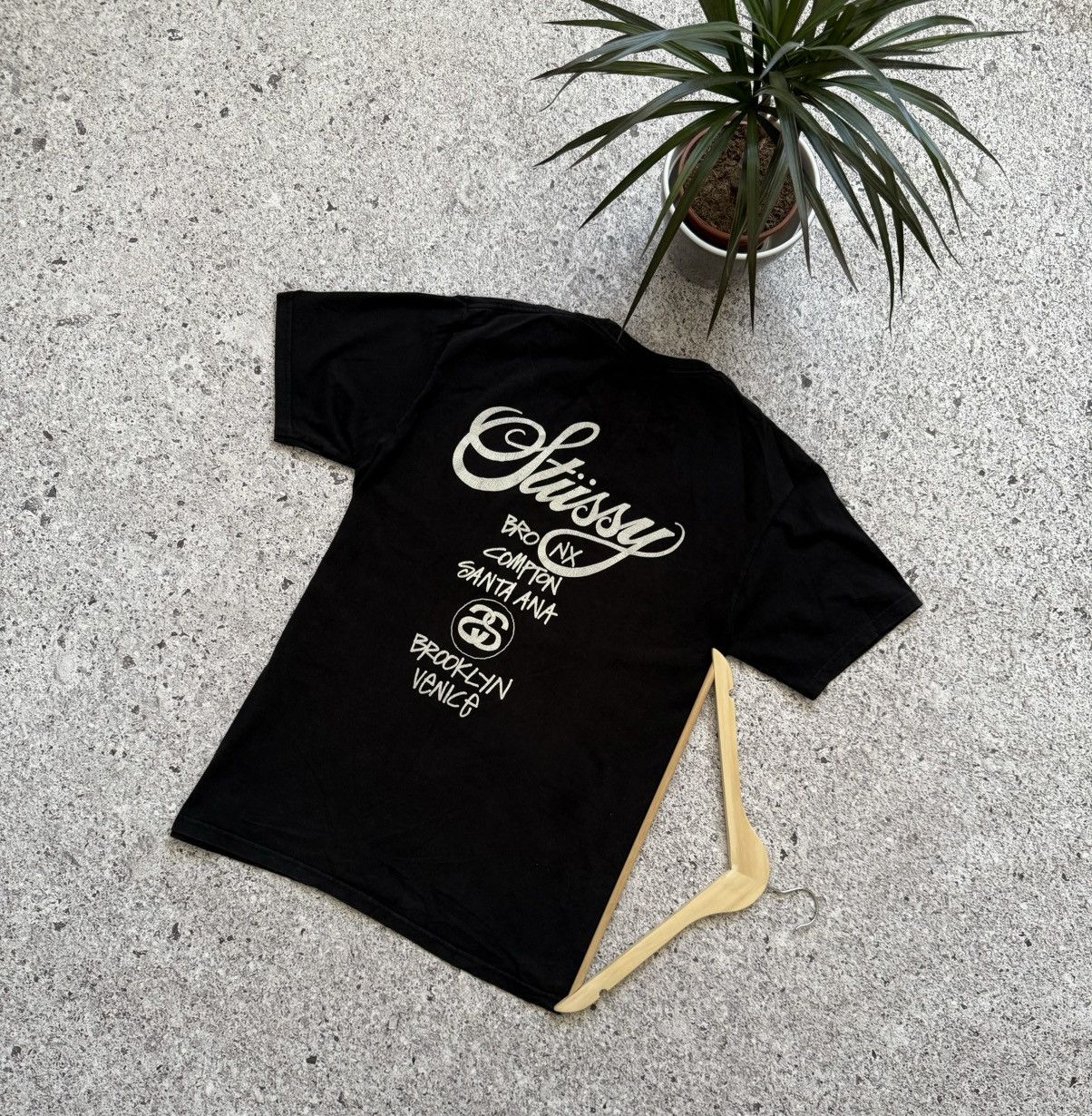 Stussy × Vintage Vintage 90’s Stussy Cityes Tokyo Made In USA Tee Y2K Hype Size US L / EU 52-54 / 3 - 2 Thumbnail