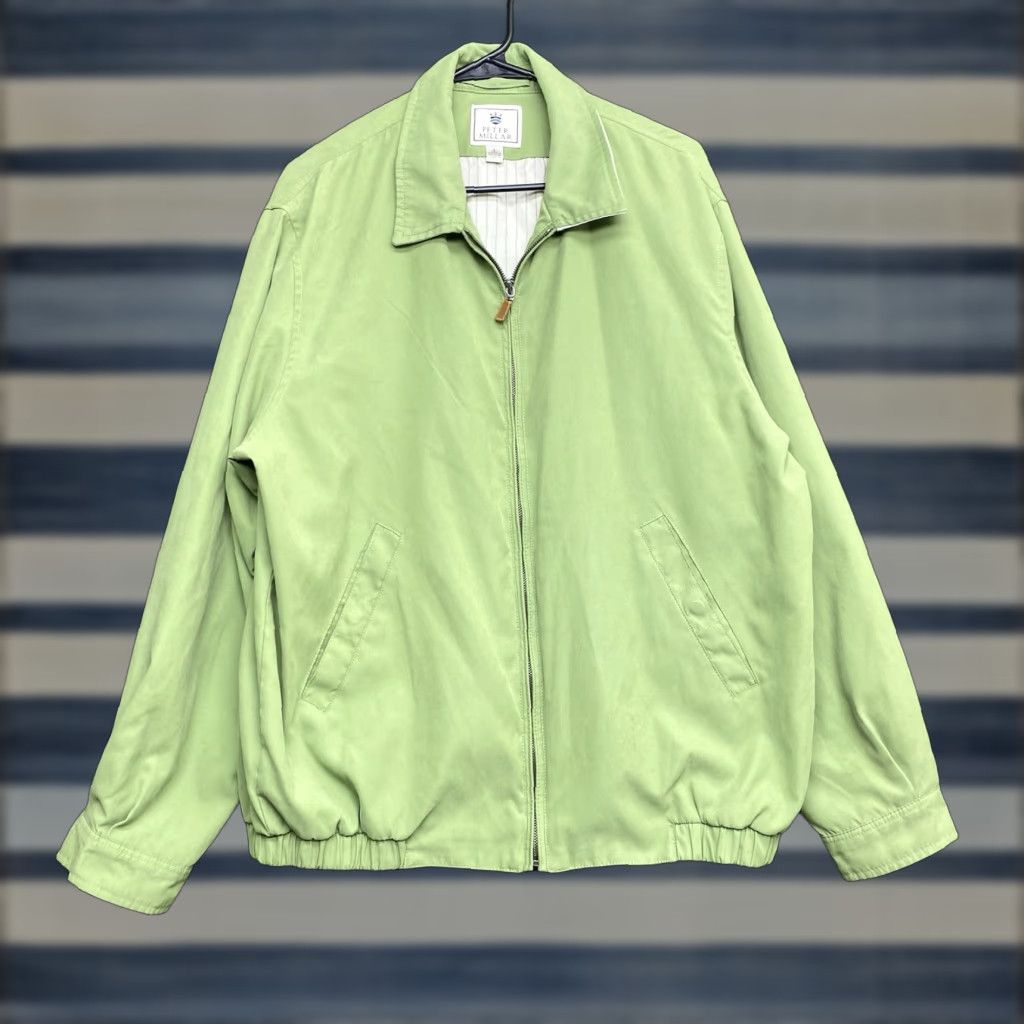 Peter Millar Peter Millar Golf Jacket Mens L Green Windbreaker Regular Size Jacket Size US L / EU 52-54 / 3 - 1 Thumbnail