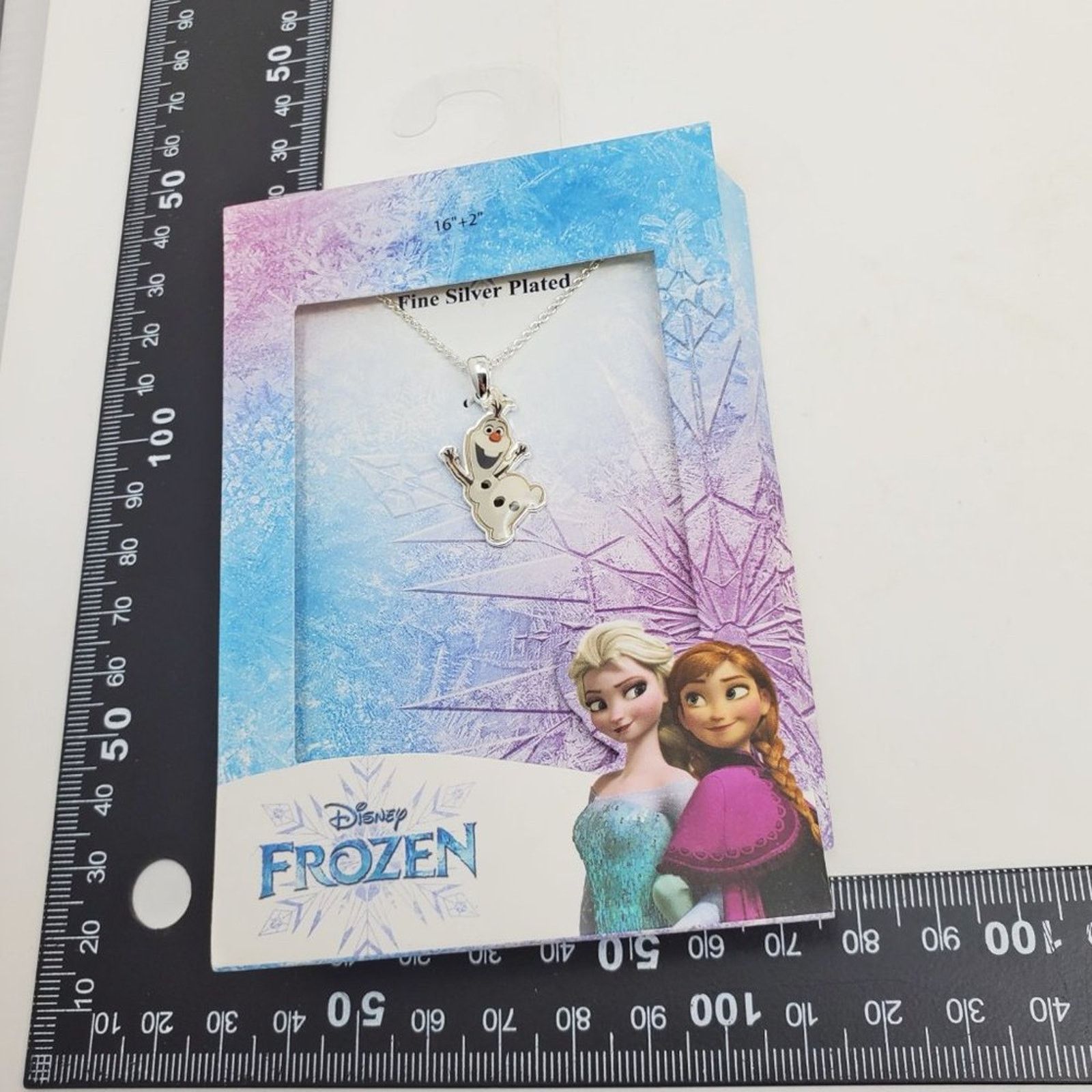 Disney Disney Frozen Olaf Fine Silver Plated Necklace NIP Size ONE SIZE - 11 Thumbnail