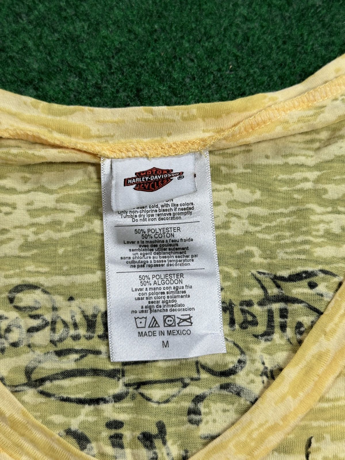 Harley Davidson × Vintage Harley Davidson Biker Affliction Ed Hardy Style Femme Shirt Size M / US 6-8 / IT 42-44 - 2 Thumbnail