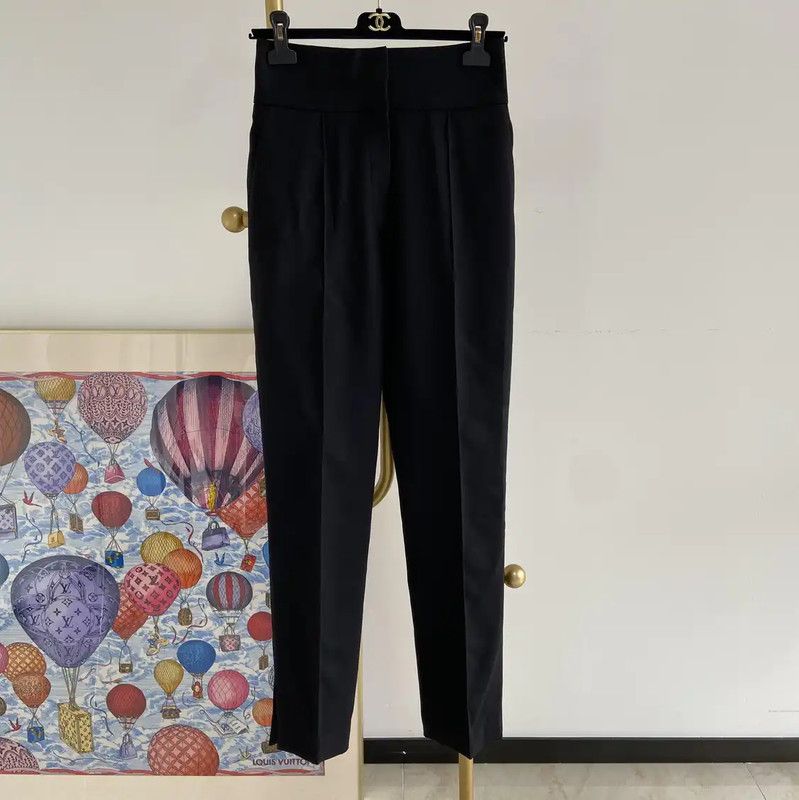 Valentino Valentino Women's Casual Black Pants 0089 Size 26" / US 2 / IT 38 - 1 Thumbnail