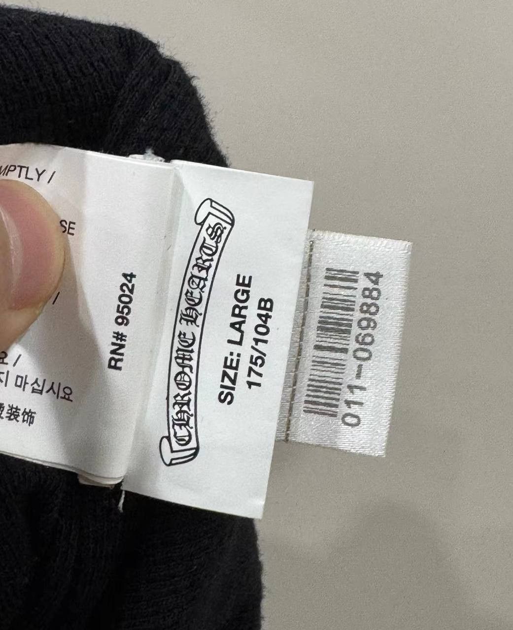 Chrome Hearts Chrome Hearts Flag Limited Edition Waffle Glue Hoodie Size US L / EU 52-54 / 3 - 5 Thumbnail