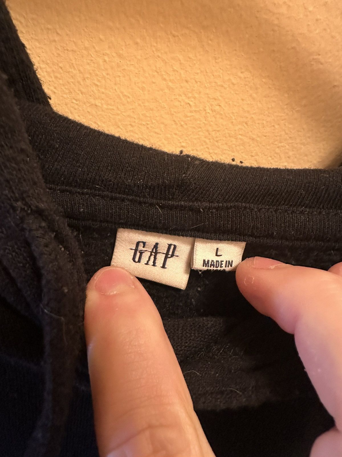 Gap GAP logo hoodie Size US L / EU 52-54 / 3 - 3 Thumbnail