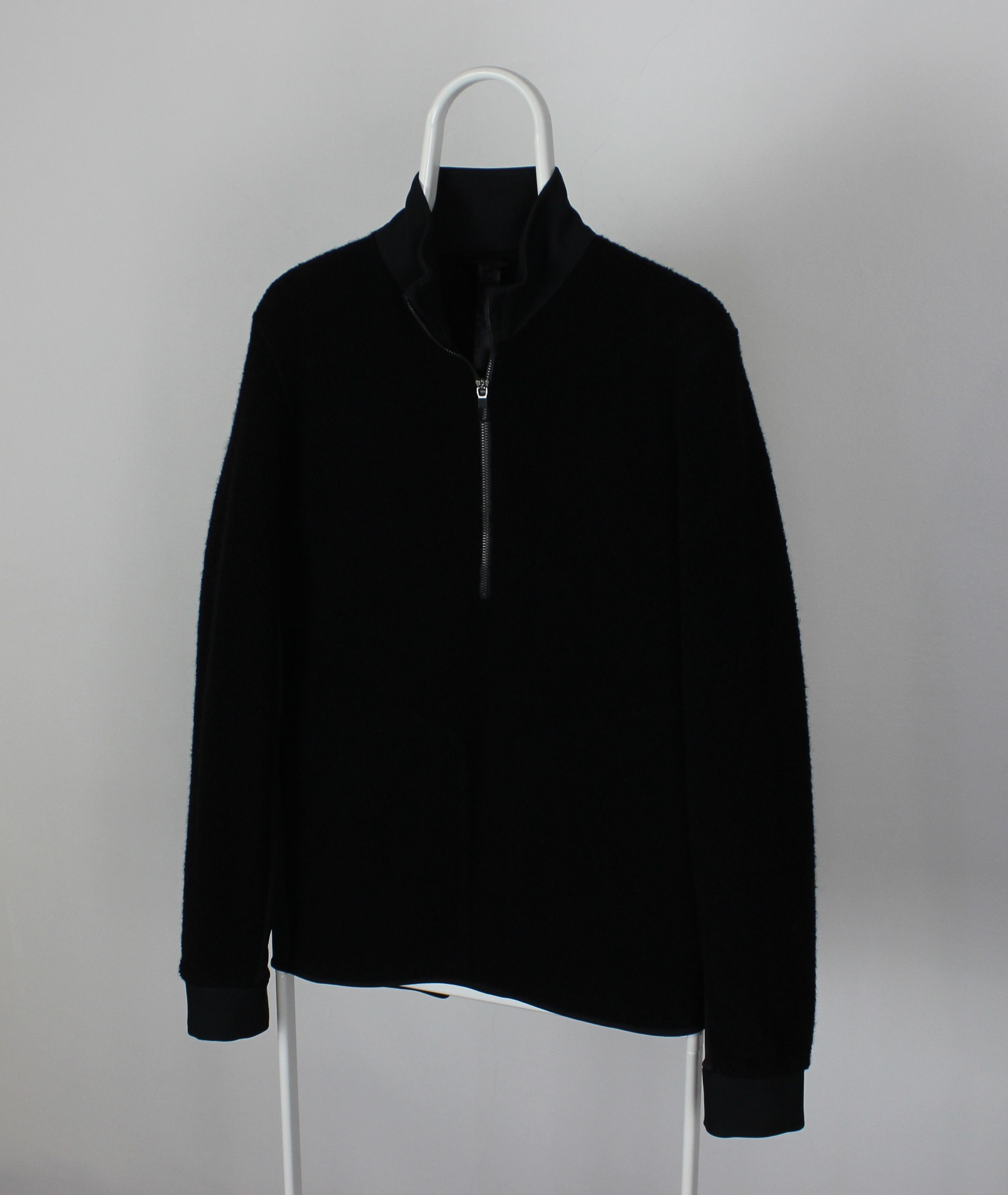 Lululemon Lululemon sweater zip wool jumper S black Tundra Track Size US S / EU 44-46 / 1 - 1 Thumbnail