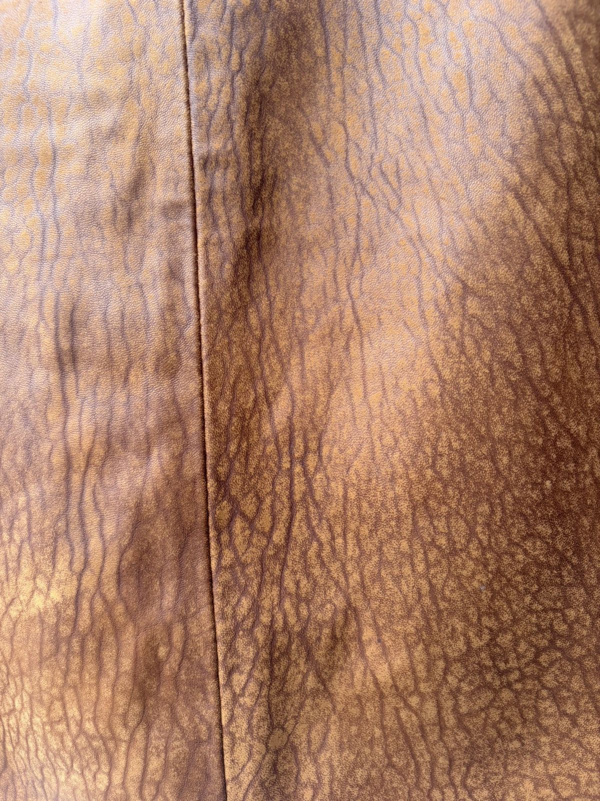 Other Nurse The Furrier Ltd Vintage Real Leather Skirt - UK size 8 Size 27" / US 4 / IT 40 - 5 Thumbnail