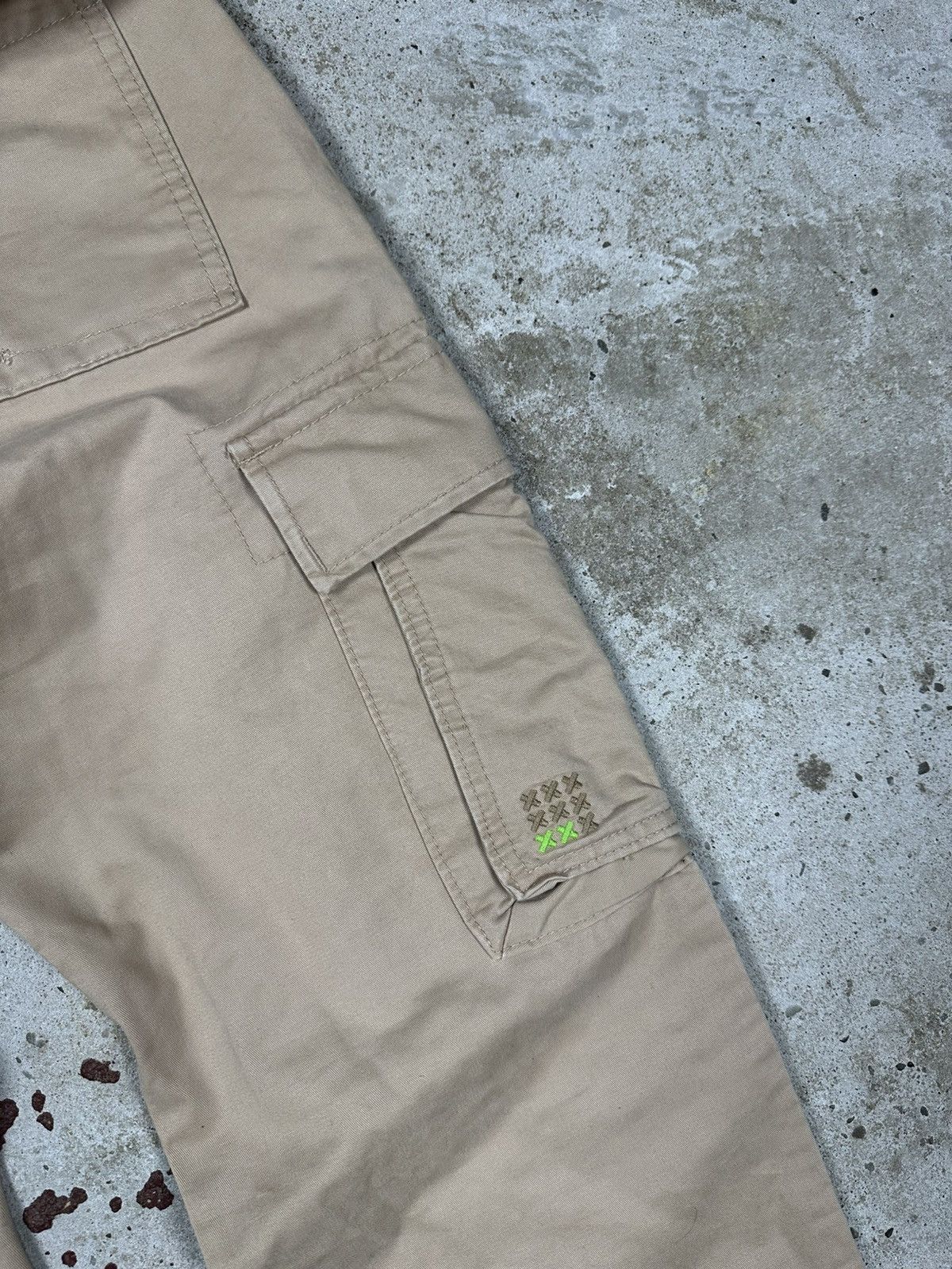 Ecko Unltd. × Vintage Vintage Y2K Ecko Unltd Function Beige Cargo Baggy Pants Size US 32 / EU 48 - 12 Thumbnail