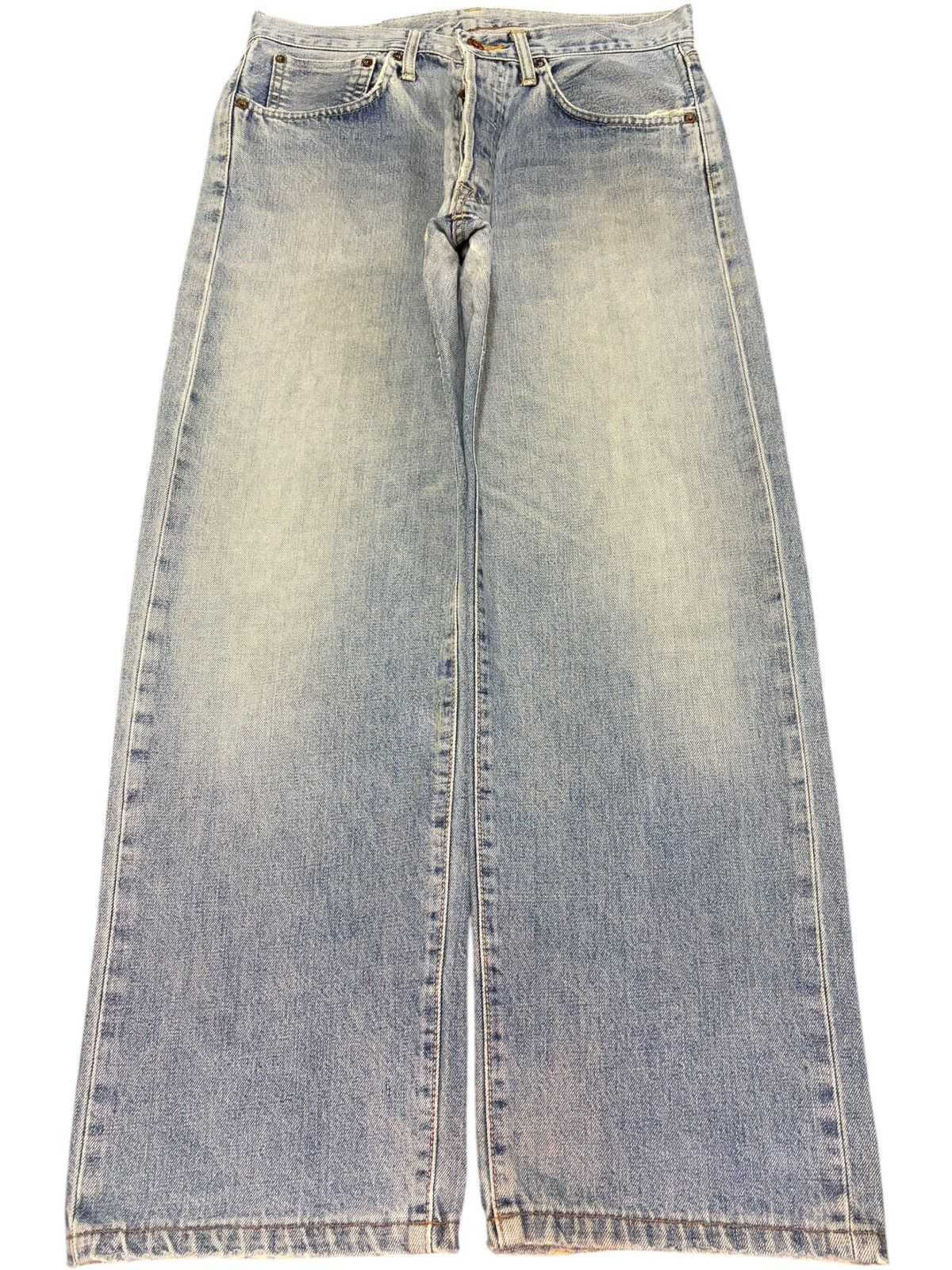 Vintage Edwin 505X Selvedge Distressed Baggy Jeans