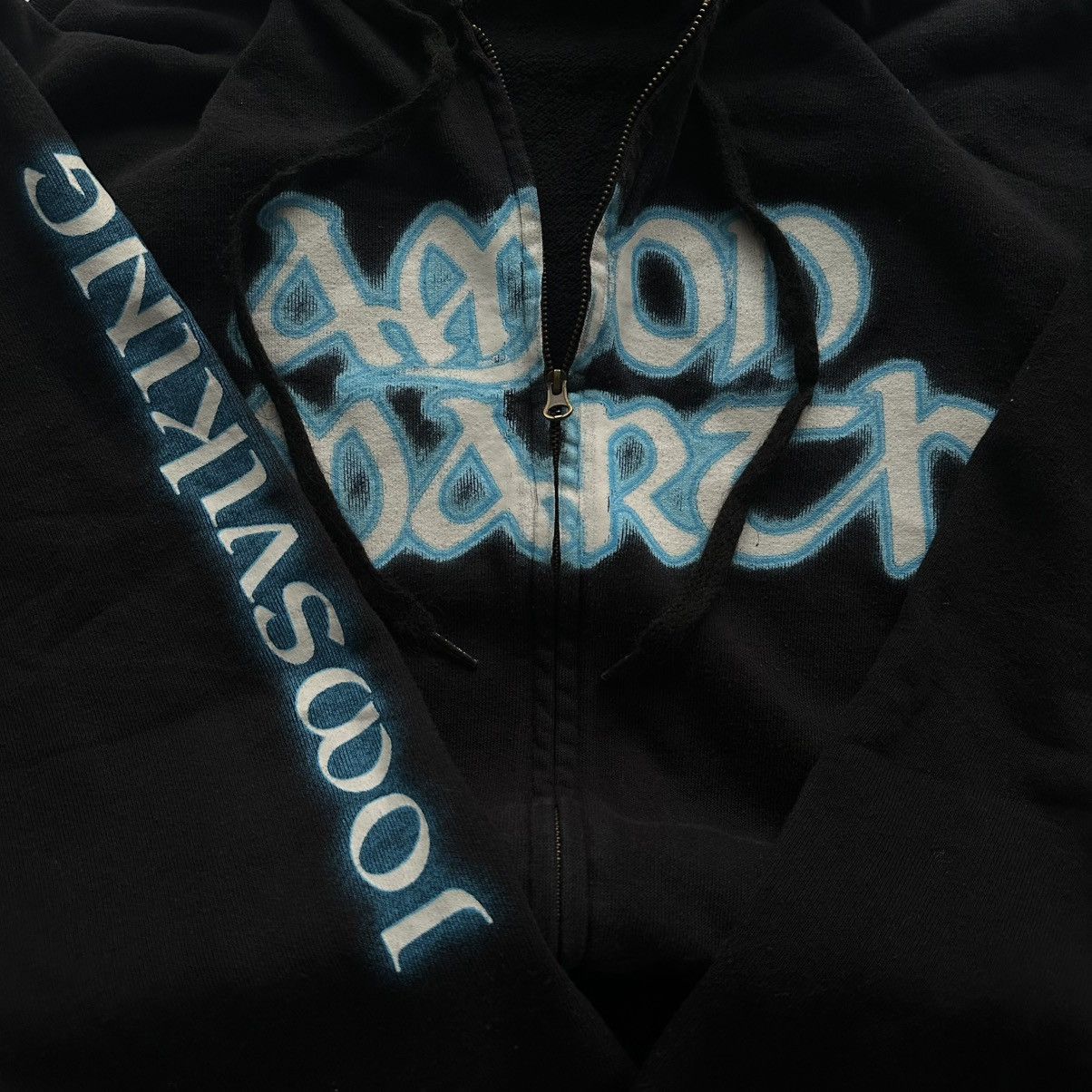 Vintage amon amarth vintage hoodie zip band rock metal Size US M / EU 48-50 / 2 - 3 Thumbnail