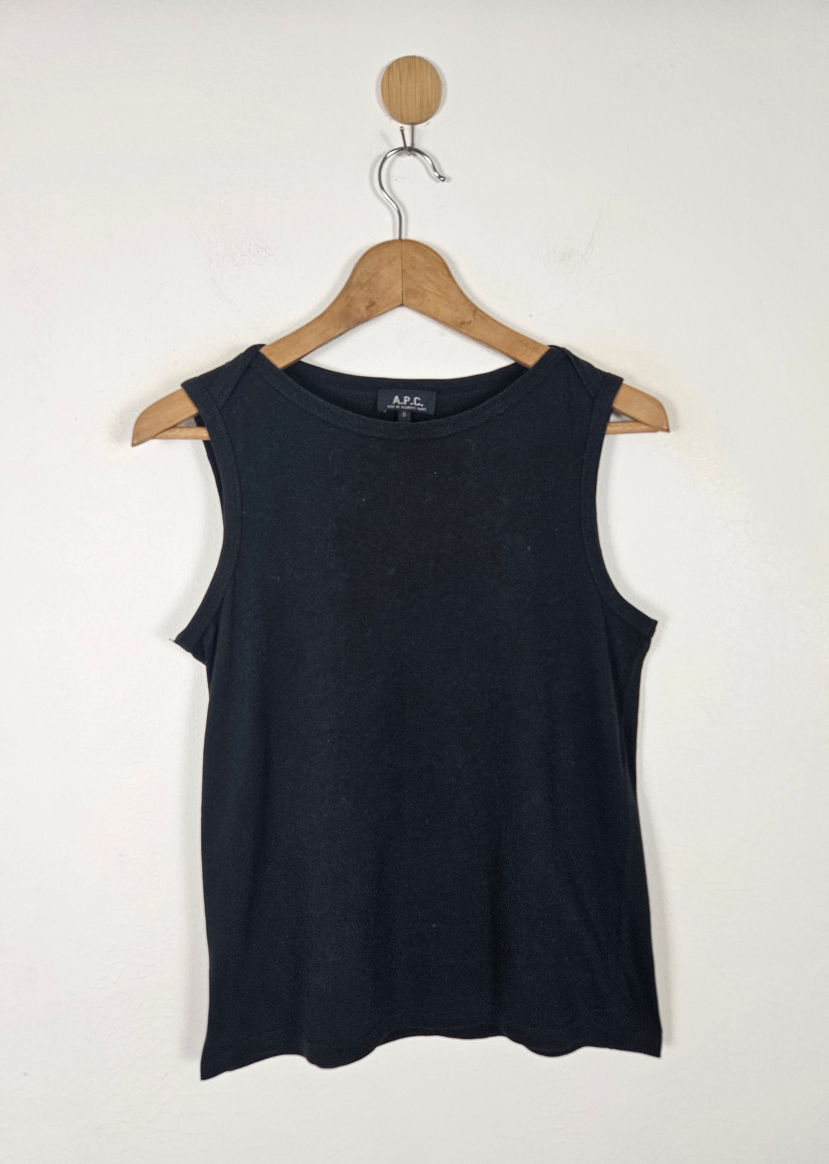 A.P.C. APC Rue Madame Paris tank shirt Size S / US 4 / IT 40 - 1 Thumbnail