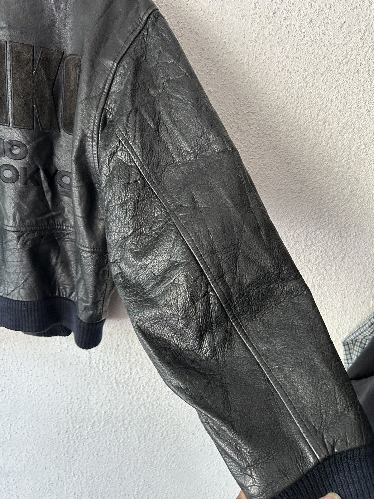 Leather × Michiko Koshino London Vintage Michiko Koshino Leather Jacket Size US S / EU 44-46 / 1 - 7 Thumbnail