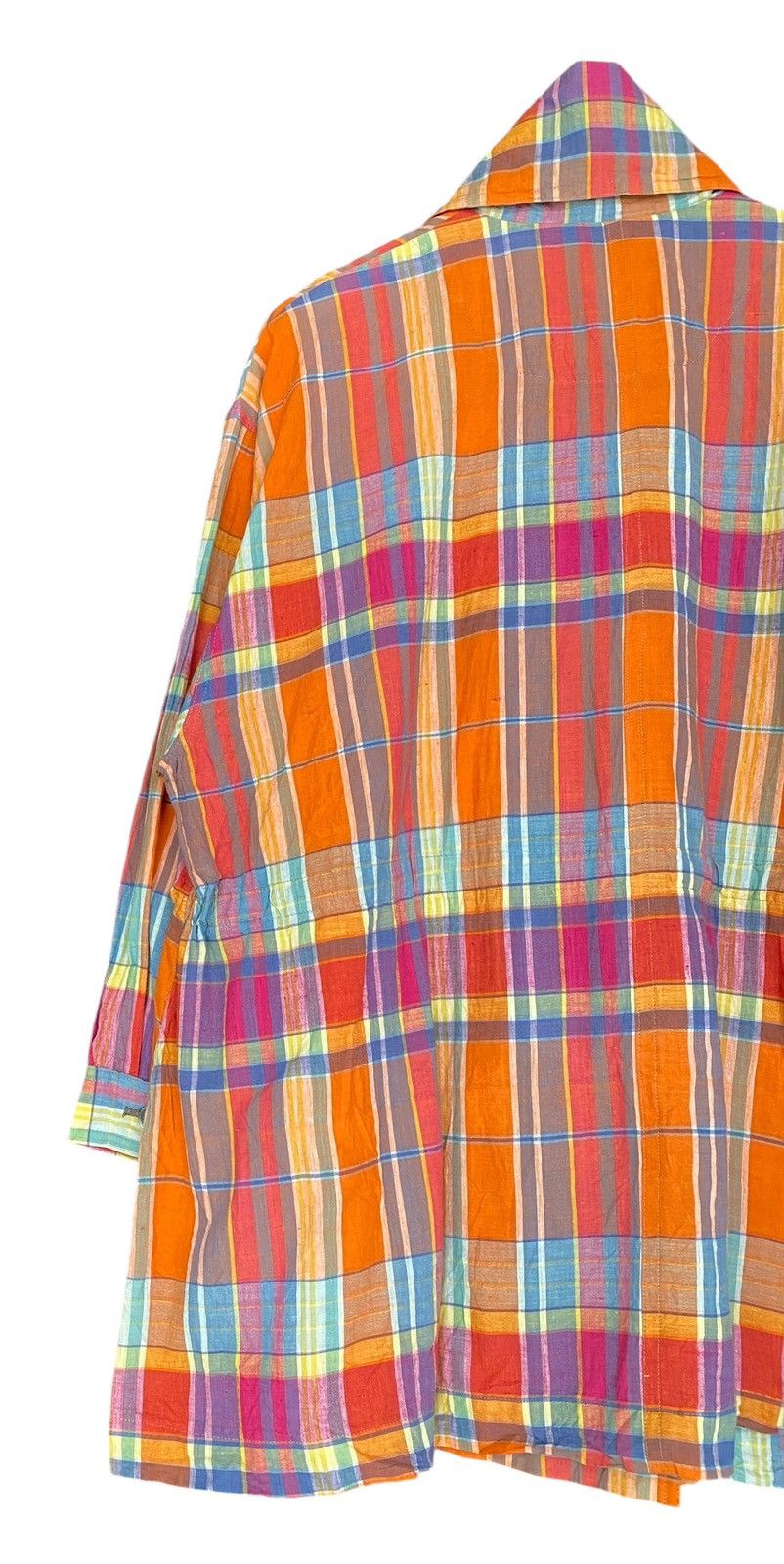 Japanese Brand Rare FIFTH STREET indies Madras Cardigan Size US XXL / EU 58 / 5 - 9 Thumbnail