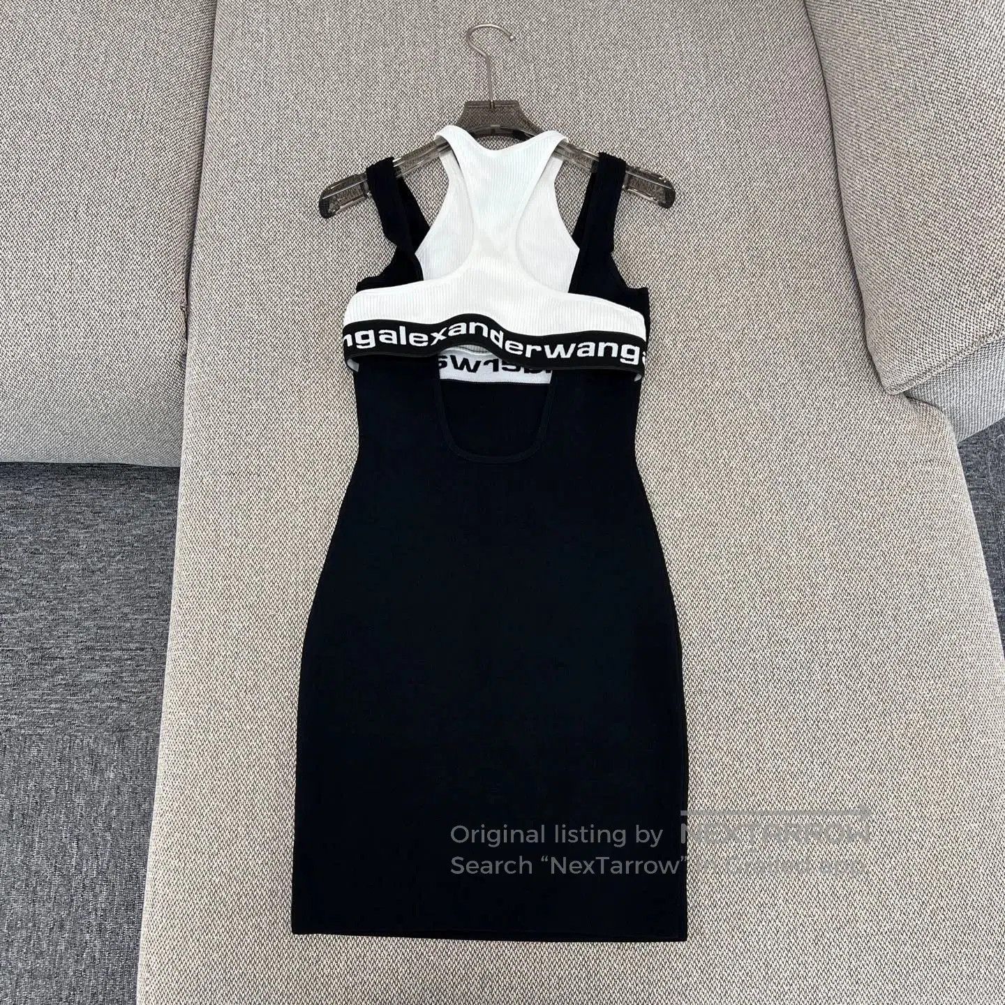 Alexander Wang alexander wang faux two-piece bodycon dress. Size S / US 4 / IT 40 - 1 Thumbnail