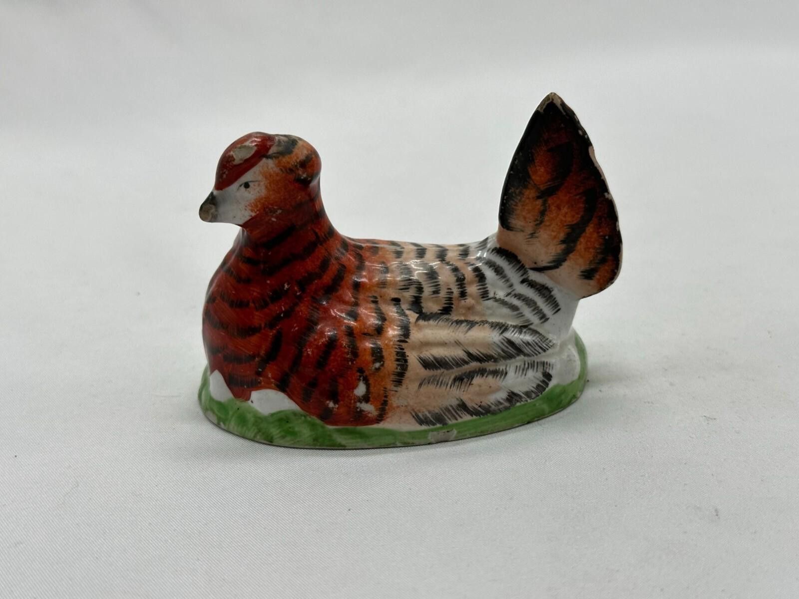 Other Antique 1800's Hen Eggs Painted Figurine Size 3.5"x2.5" Size ONE SIZE - 1 Thumbnail