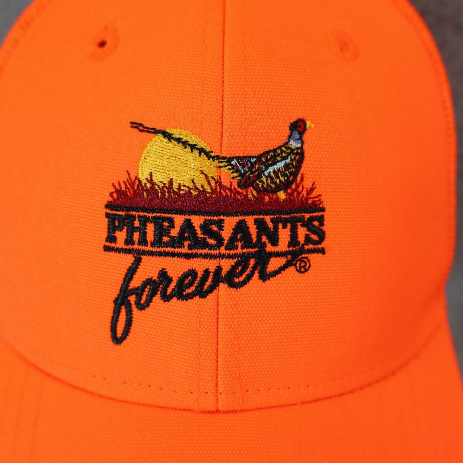 Other Pheasants Forever Embroidered Hat Orange Hunter Capamerica Size ONE SIZE - 1 Thumbnail