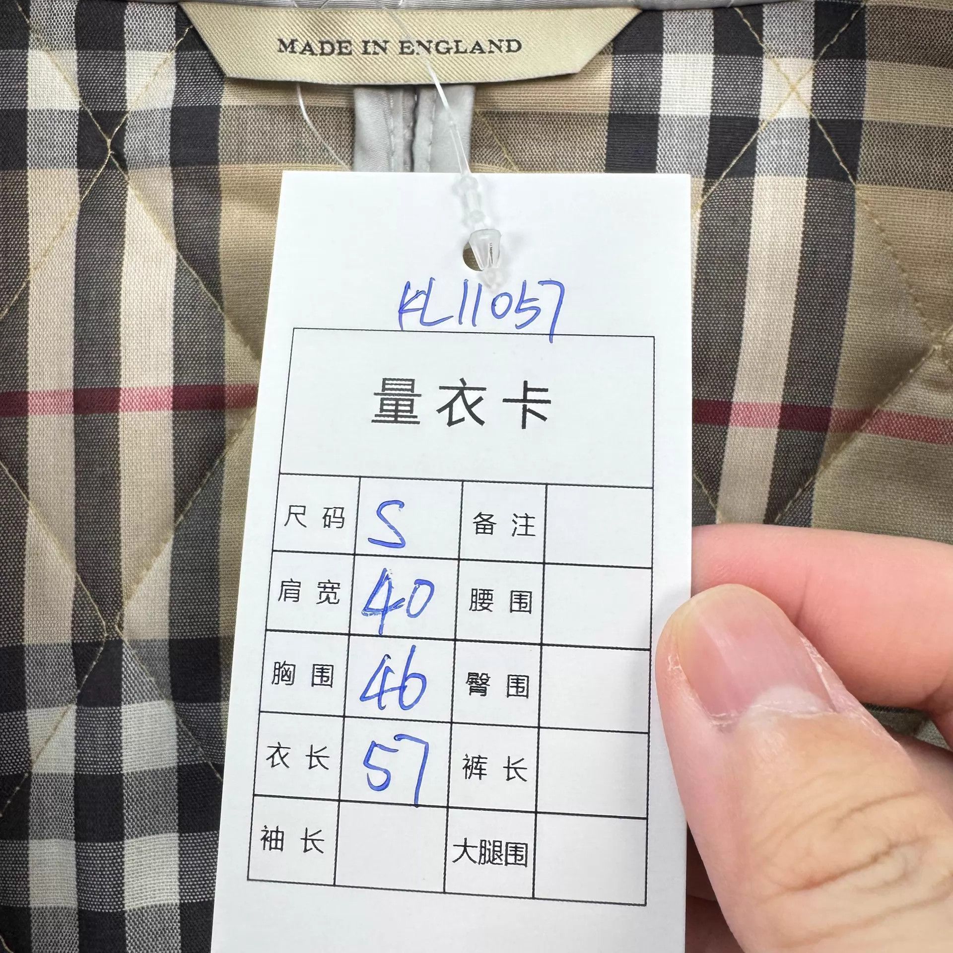 Burberry Burberry check-lined quilted jacket size S 98 new Size S / US 4 / IT 40 - 9 Thumbnail