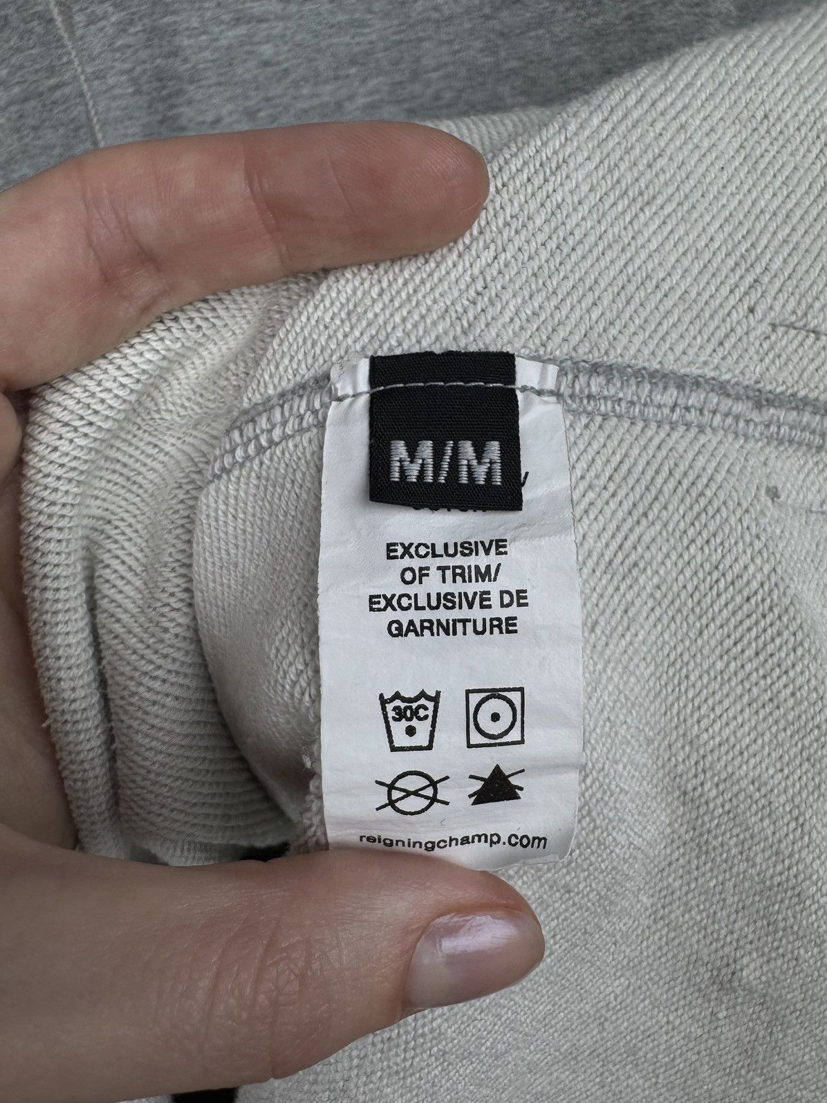 Reigning Champ Reigning Champ Hoodie Gray Pullover Sweatshirt French Terry Size US M / EU 48-50 / 2 - 11 Thumbnail