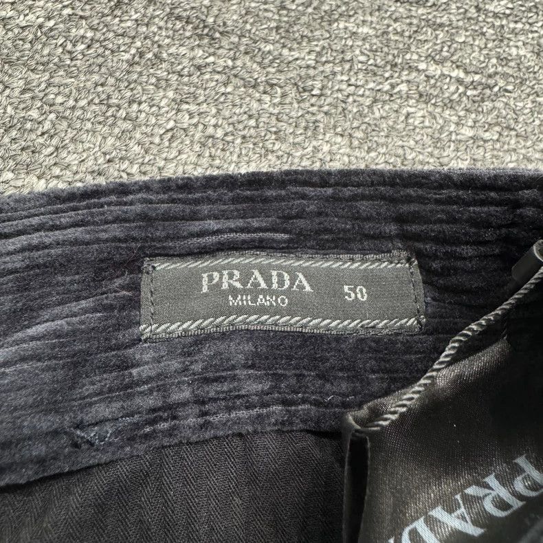 Prada Prada Corduroy casual pants Size US 34 / EU 50 - 2 Thumbnail