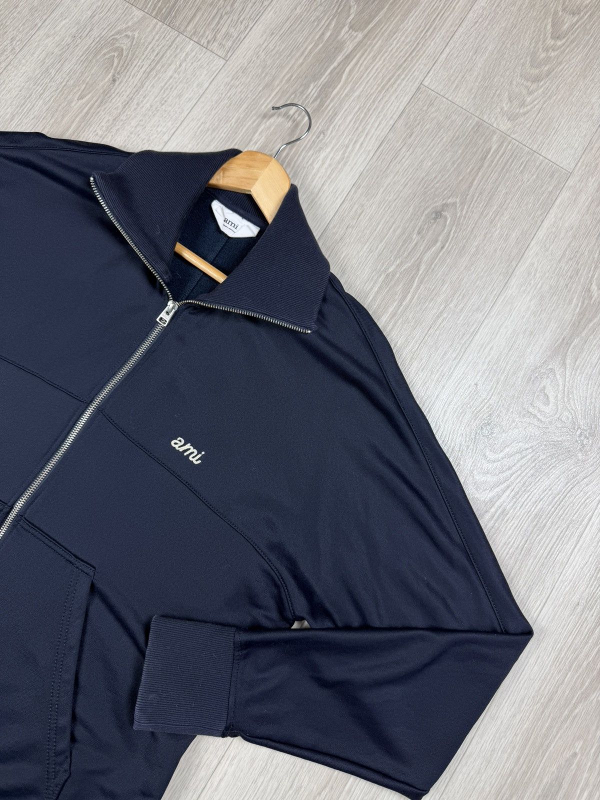 AMI AMI Paris Zip Track Top Sweatshirt Size L Size US L / EU 52-54 / 3 - 2 Thumbnail