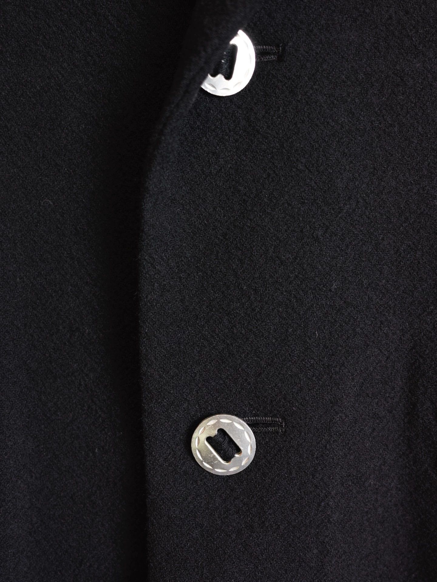 Yohji Yamamoto Yohji Yamamoto 05AW Silver Button Handstitched Jacket 3 Size US L / EU 52-54 / 3 - 7 Thumbnail