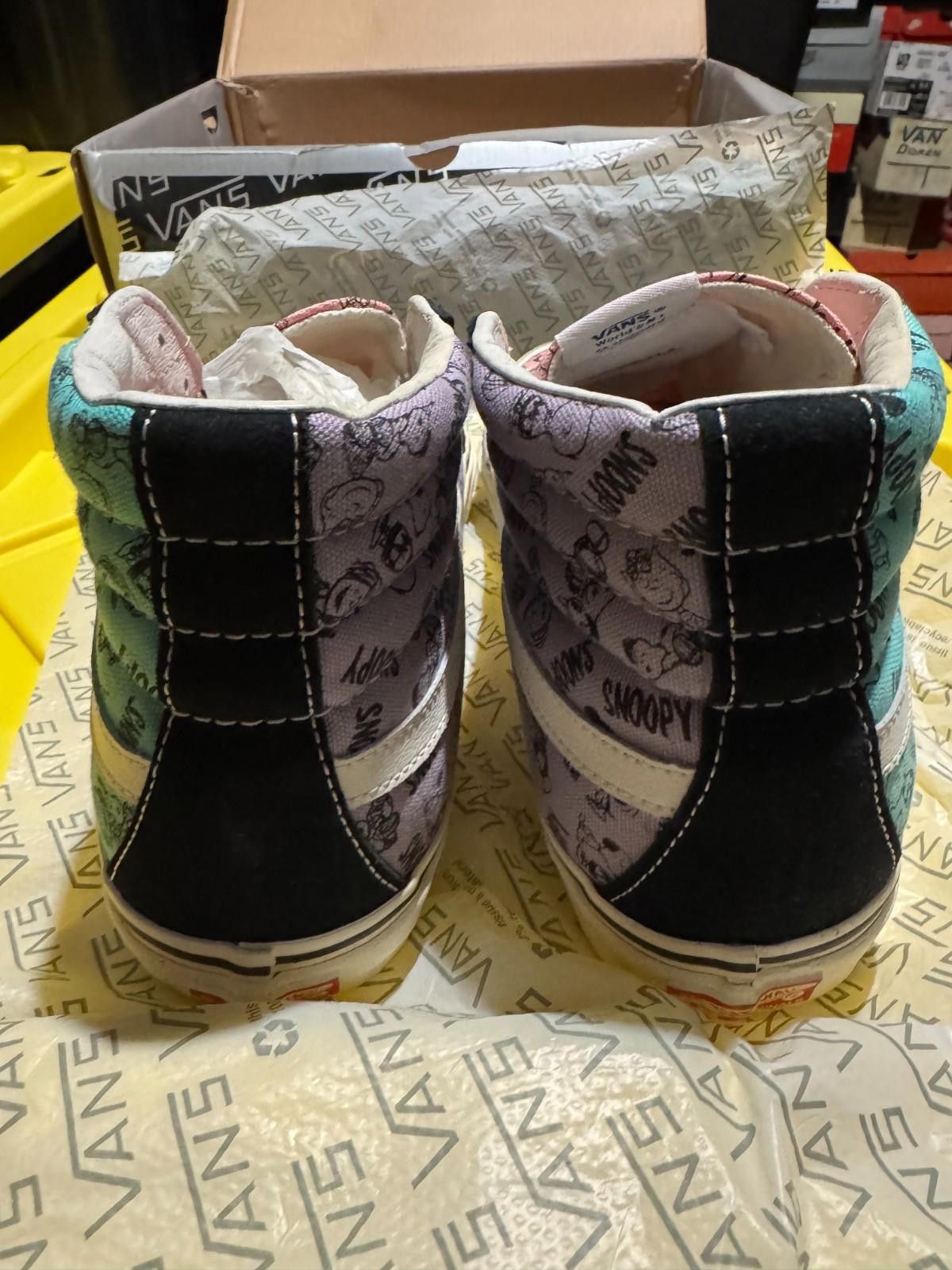 Vans Size 11.5 - Peanuts x Vans Vault OG Sk8 Hi Snoopy Size US 11.5 / EU 44-45 - 4 Thumbnail