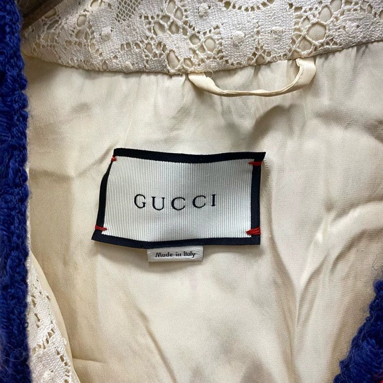 Gucci Gucci Popular lace floral thin jacket 2505-Nextarrow Size S / US 4 / IT 40 - 3 Thumbnail