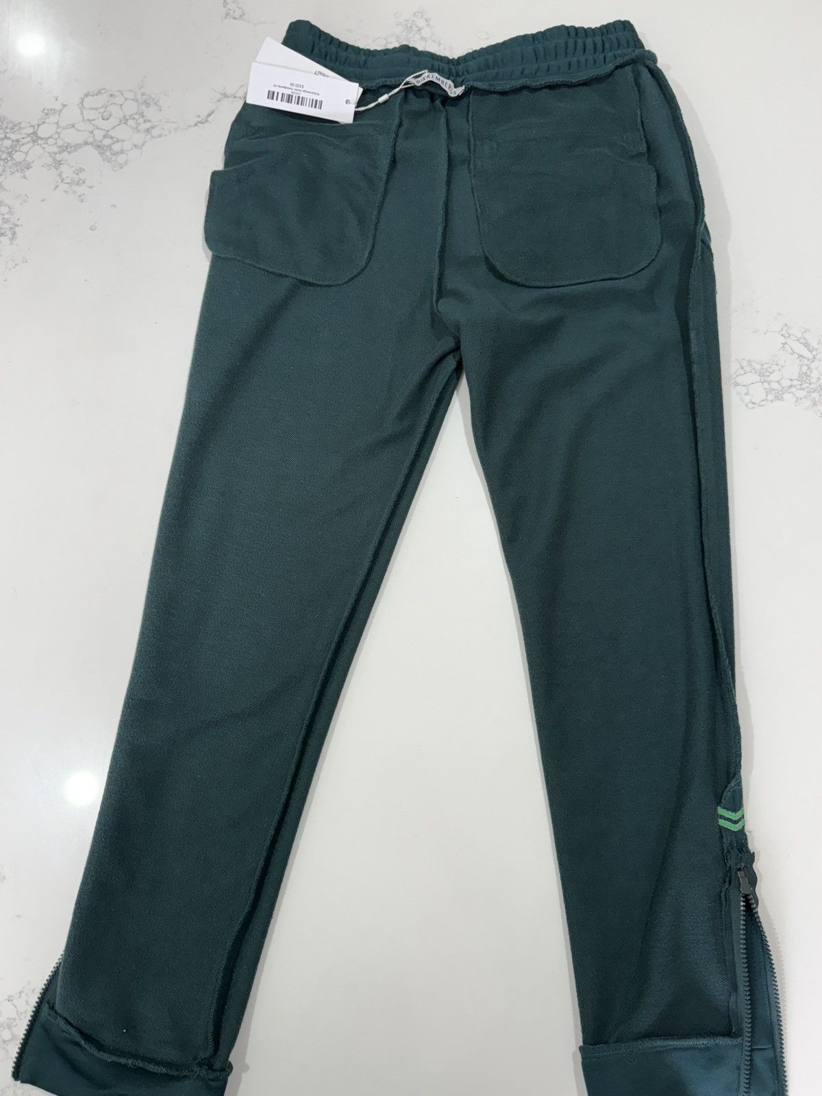 Dirk Bikkembergs Dirk Bikkembergs Green Sweatpants (S) Size US 30 / EU 46 - 13 Thumbnail